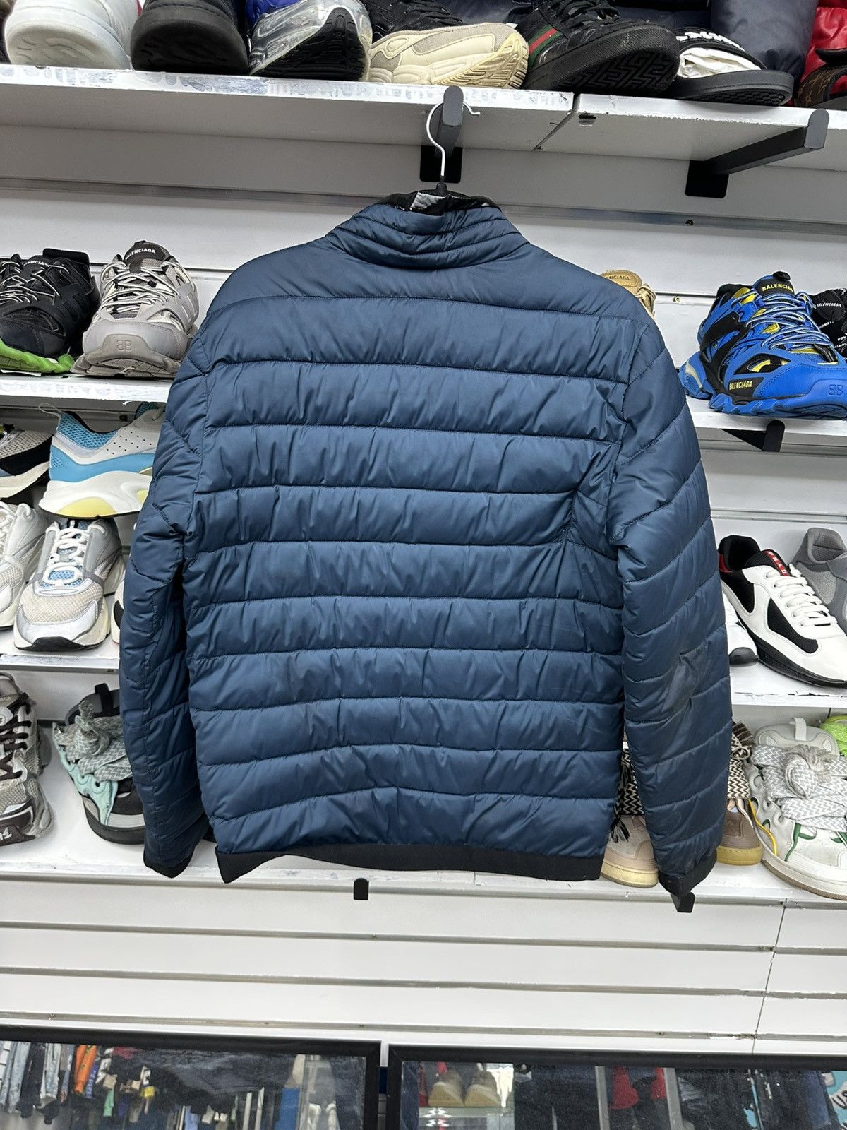 Moose Knuckles Moose Knuckles Navy Blue Quilted Down Jacket Size US S / EU 44-46 / 1 - 3 Thumbnail
