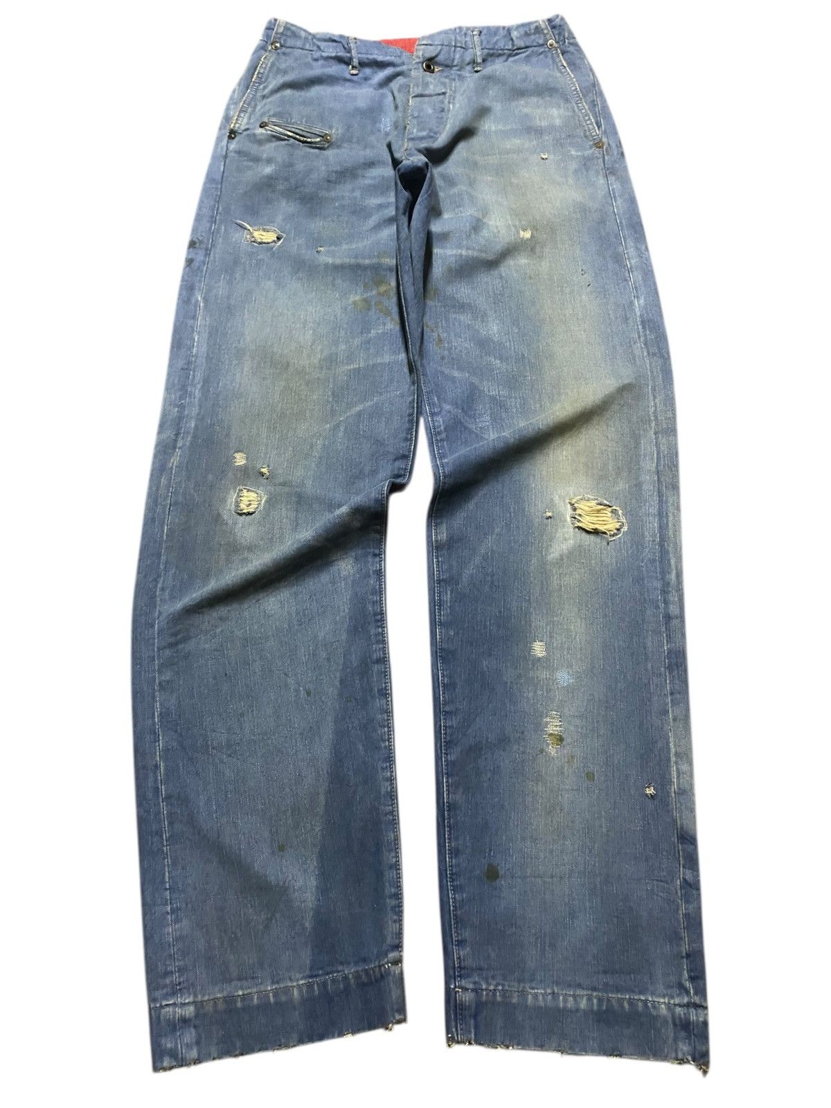 Kapital Vintage Kapital Kountry Redux Workwear Buckle Back Size US 28 / EU 44 - 1 Thumbnail