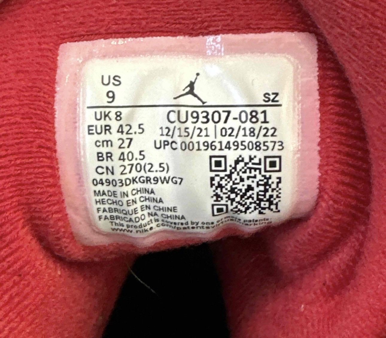 Jordan Brand Jordan 7 Citrus 2022 Size US 9 / EU 42 - 7 Thumbnail