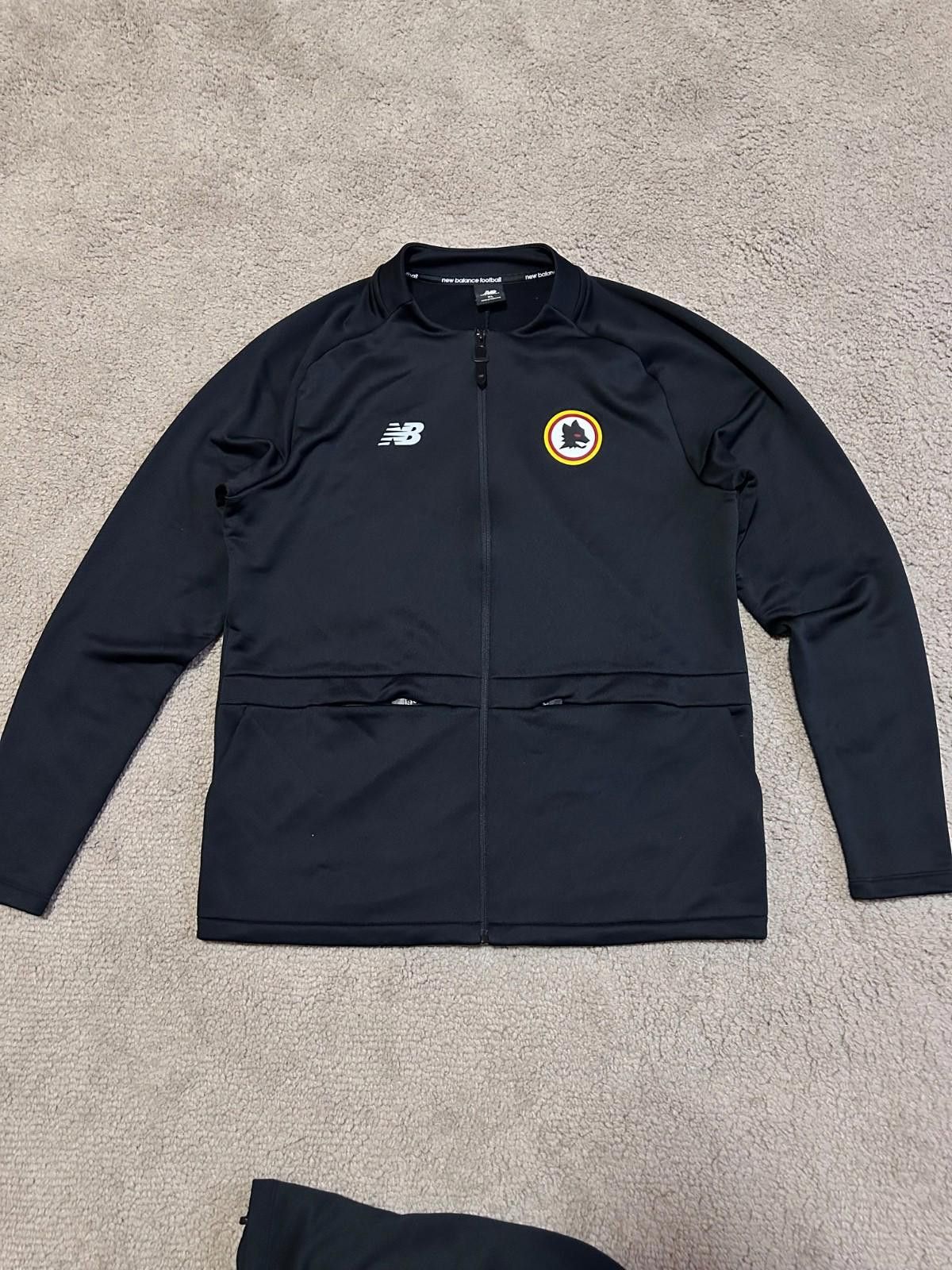 New Balance 2021-22 Roma New Balance Football Soccer Tracksuit Sz XL Size US XL / EU 56 / 4 - 4 Thumbnail