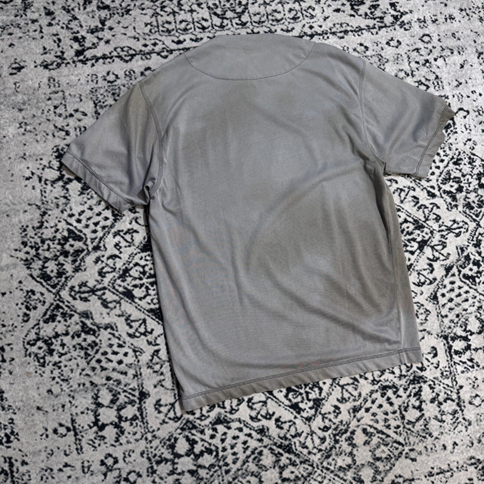Diesel × Vintage Vintage Diesel Gray Cotton T-Shirt Size XL Archive Washed Size US XL / EU 56 / 4 - 12 Thumbnail