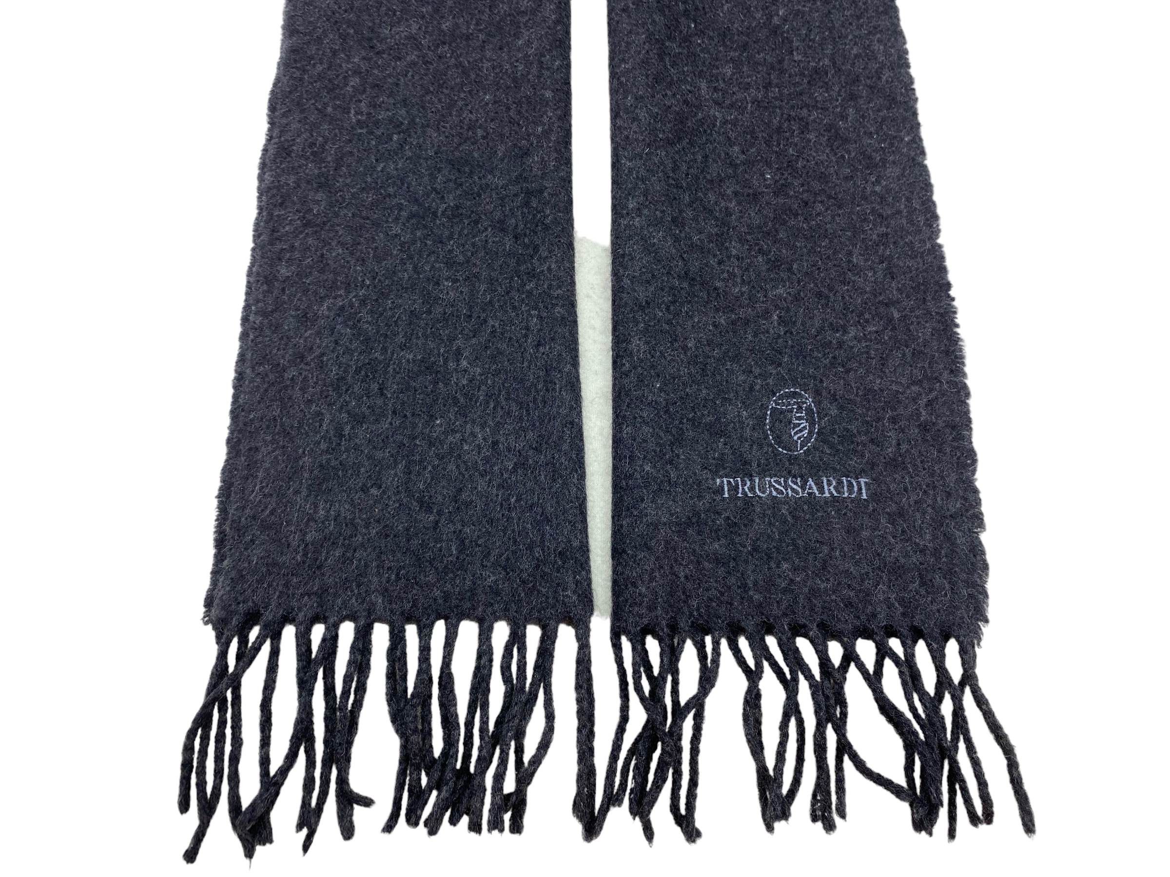 Trussardi × Vintage Trussardi scarf Pure Lambswool Vintage Scarves Size ONE SIZE - 6 Thumbnail