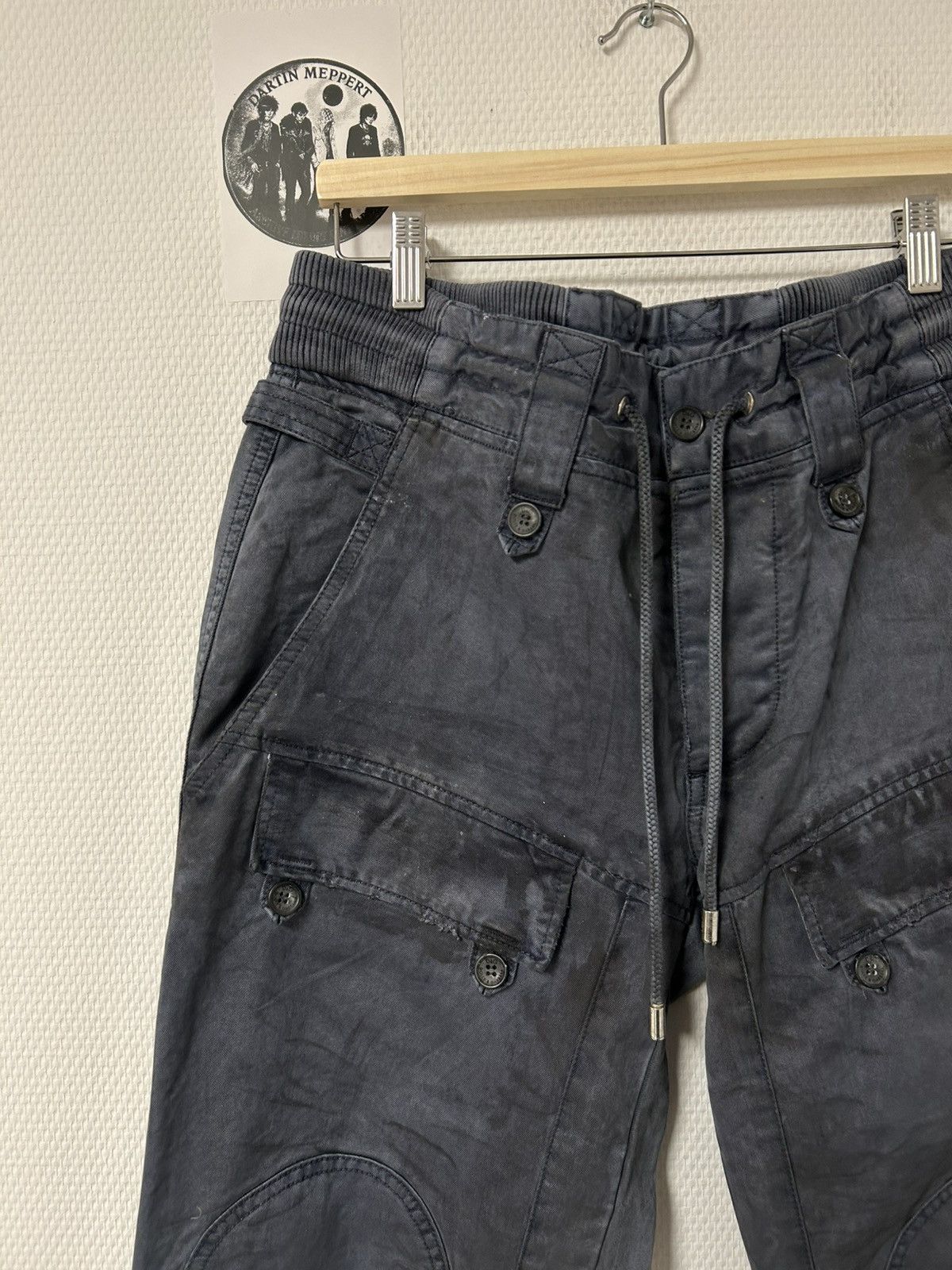 Dolce & Gabbana SS2011 Garment-Dyed Heavy Military Canvas Pants Size US 32 / EU 48 - 3 Thumbnail