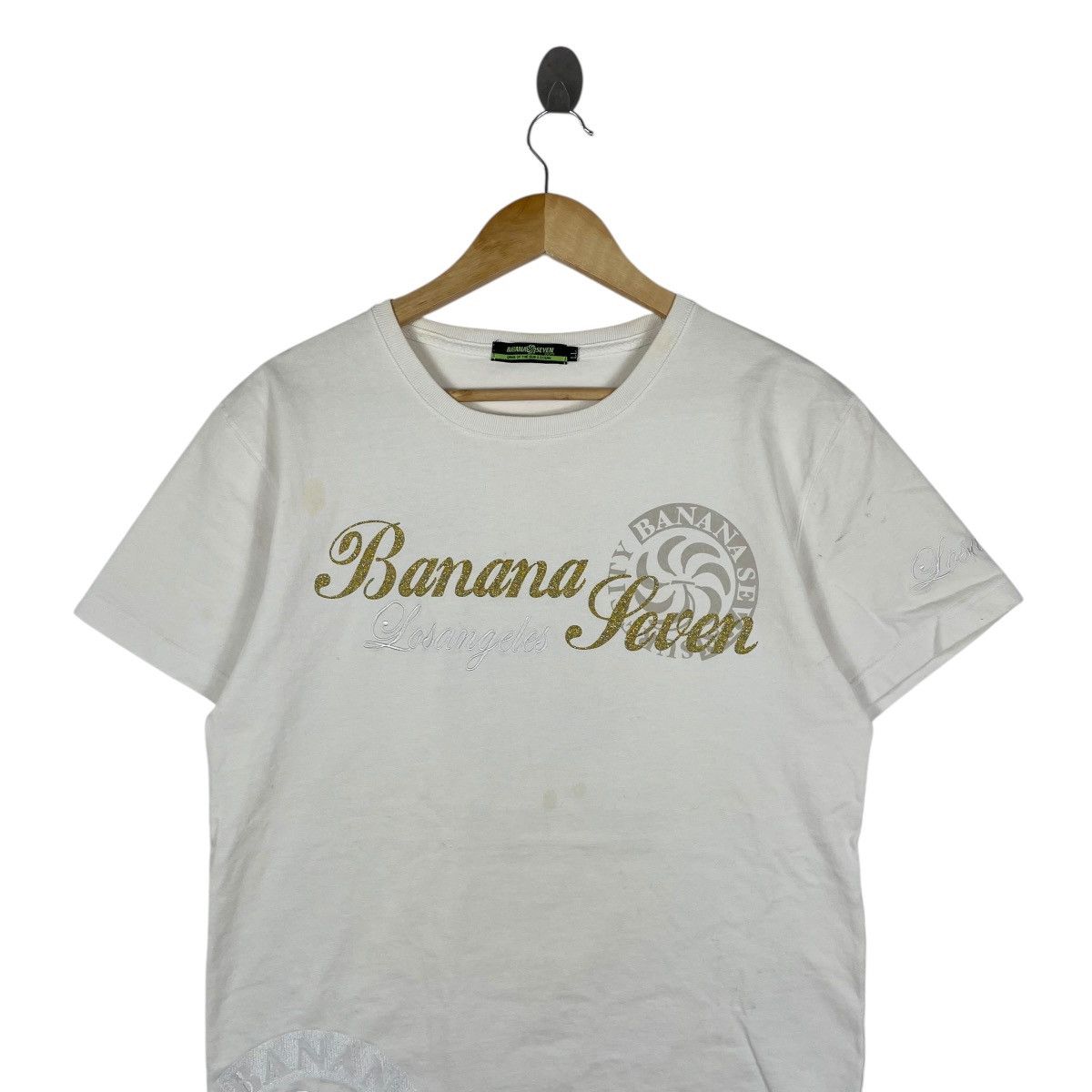 Japanese Brand Banana Seven Los Angeles Surf Tee Shirt Size US L / EU 52-54 / 3 - 2 Thumbnail