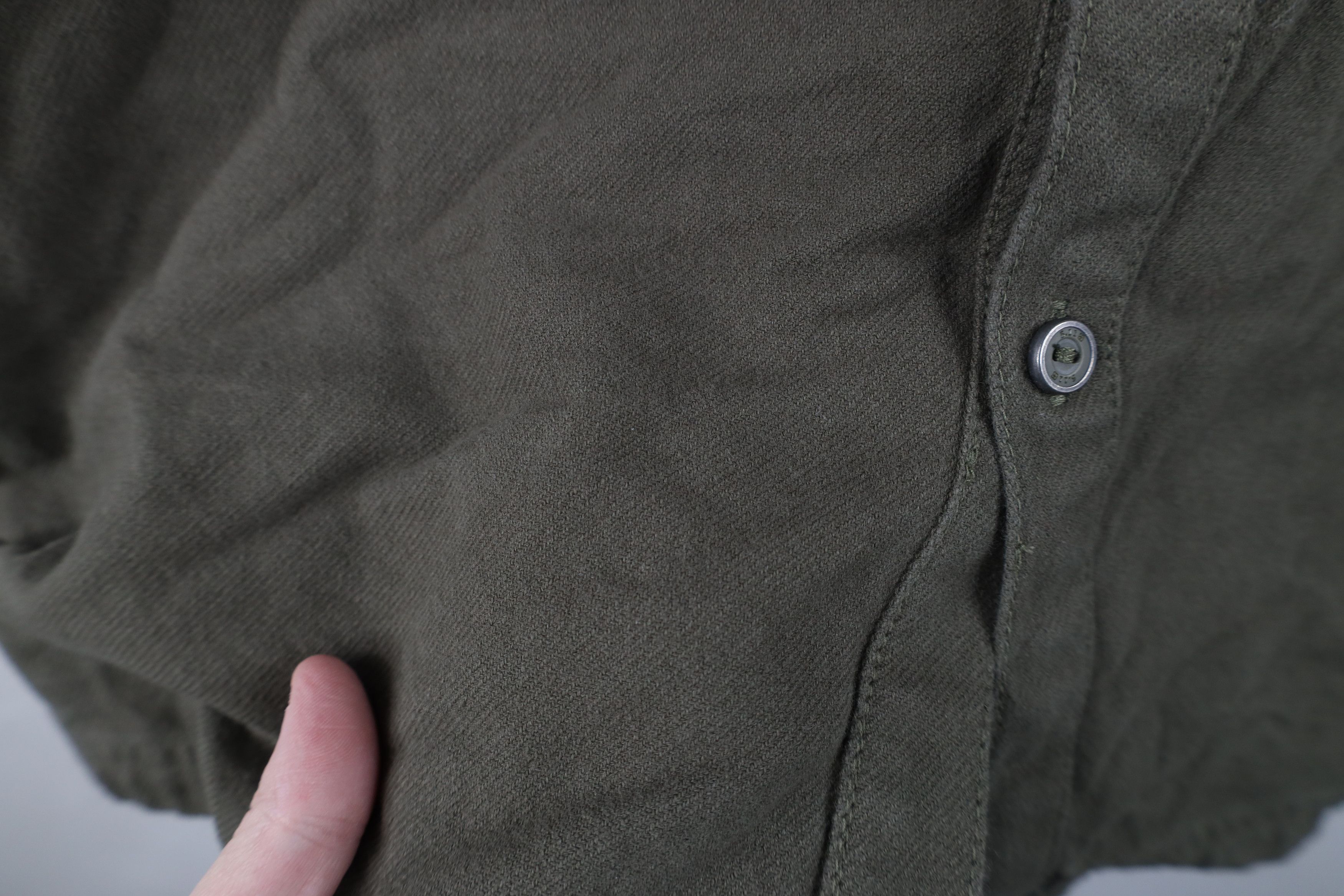 Vintage 5.11 Tactical Series Long Sleeve Button Shirt Olive Green Size US L / EU 52-54 / 3 - 4 Thumbnail