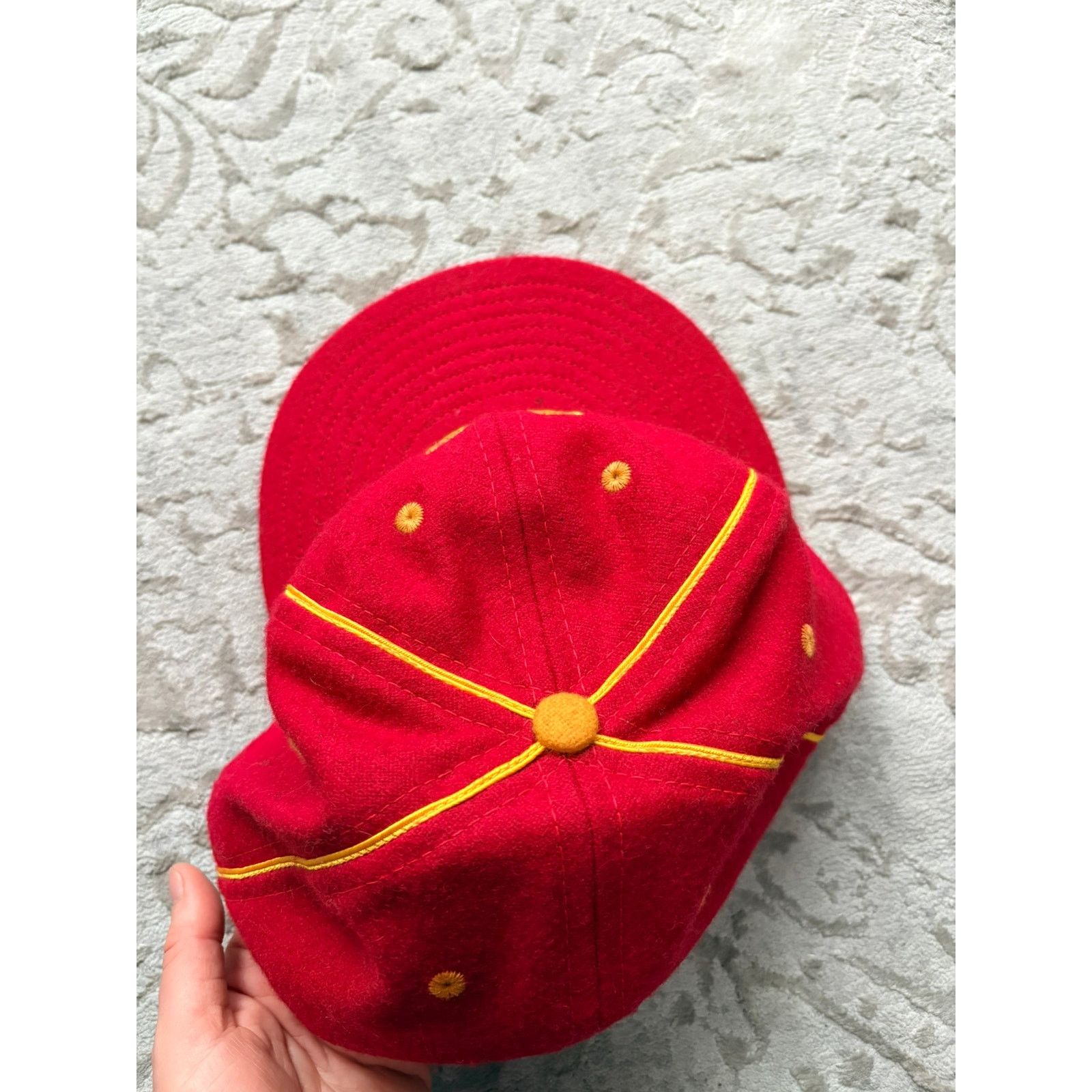 Ebbets Field Flannels Ebbets Field Flannels Maryland Terps 1962 Wool Cap 7 1/2 Size ONE SIZE - 5 Thumbnail