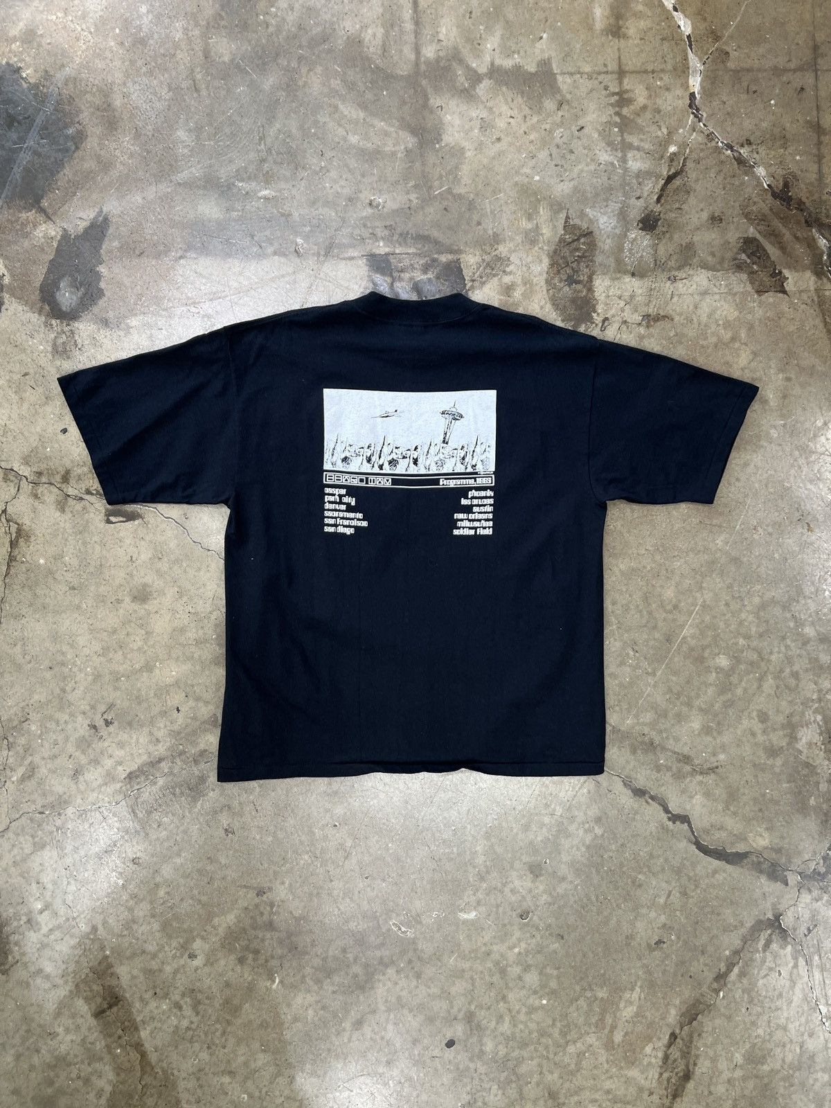 Band Tees Vintage 1995 Pearl Jam Programme Tour All Sport Tee XL Size US XL / EU 56 / 4 - 2 Thumbnail