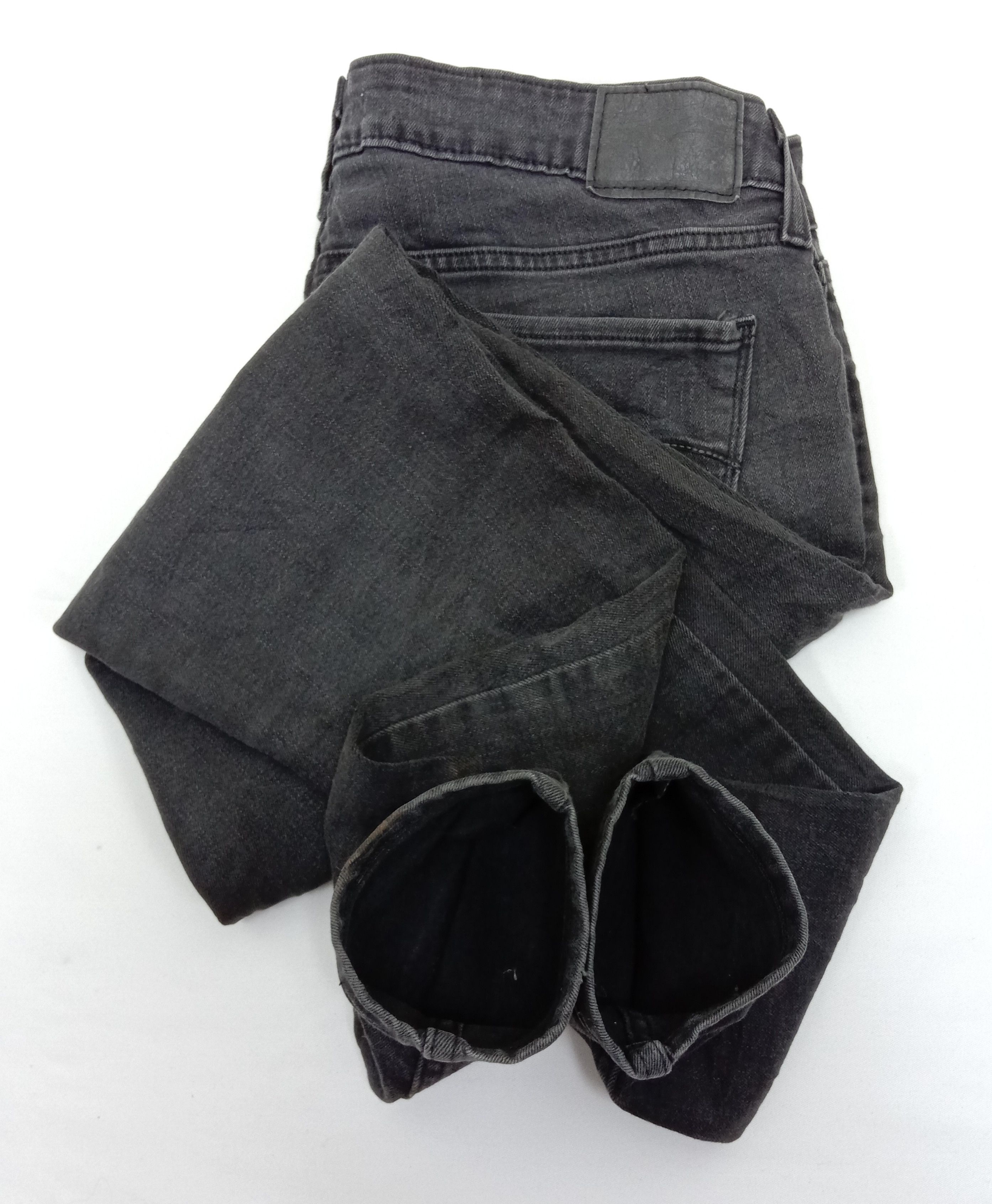 Levi's Vintage Levi's 535 Faded Black Jeans Super Skinny Denim Size 32" / US 10 / IT 46 - 16 Thumbnail