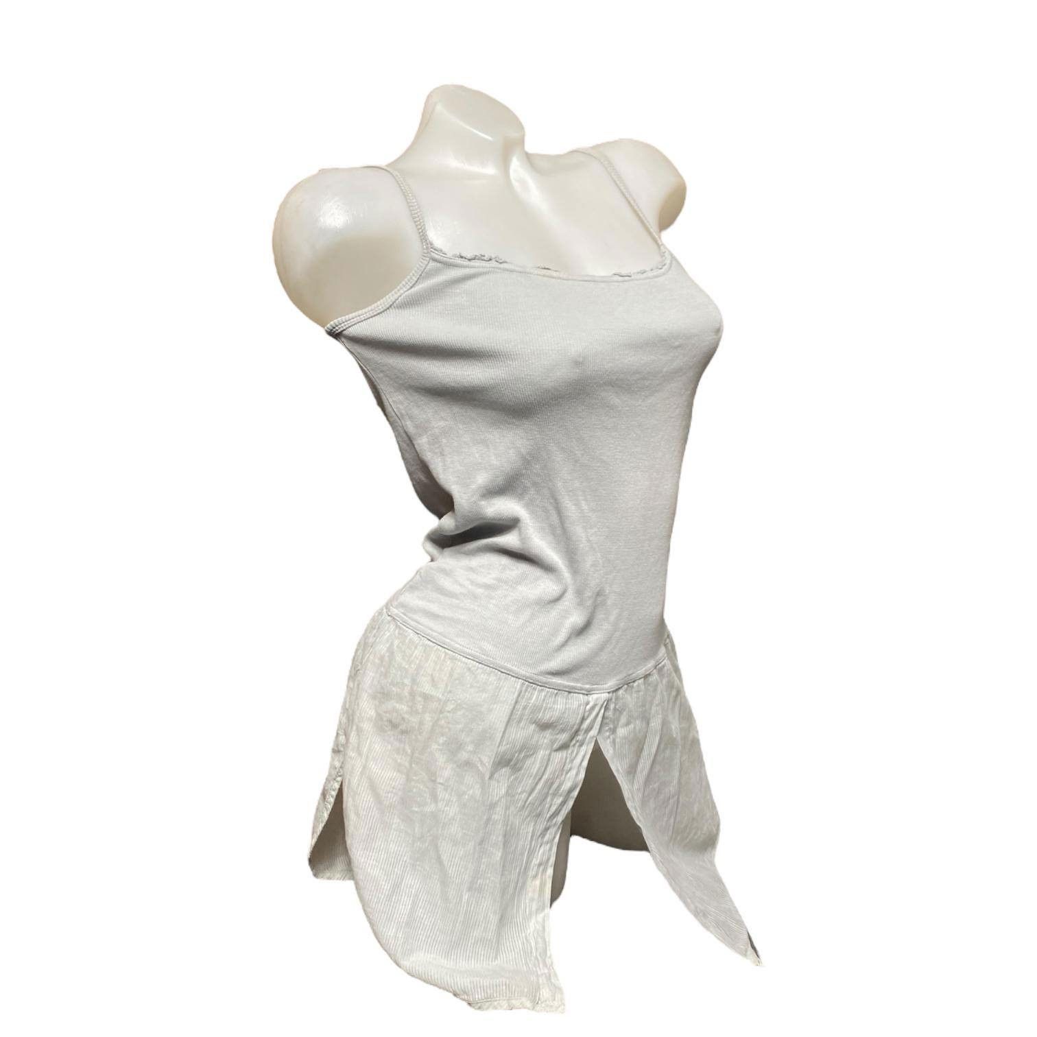 Cop Copine The Cop Copine Neutral Slit Top Size ONE SIZE - 1 Thumbnail