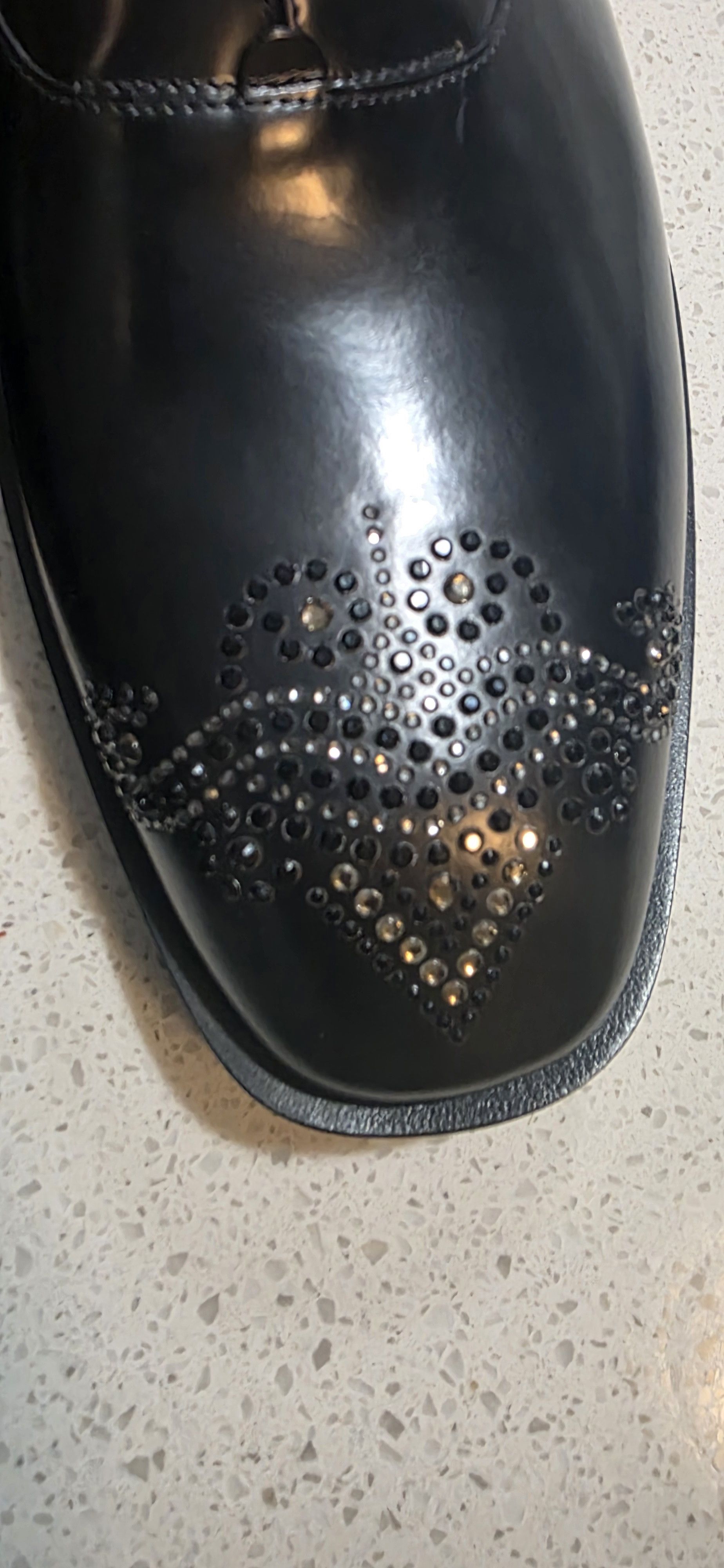 Stuart Weitzman Stuart Weitzman Royce Runway Wingtip leather derby Sz 14 Size US 14 / EU 47 - 6 Thumbnail