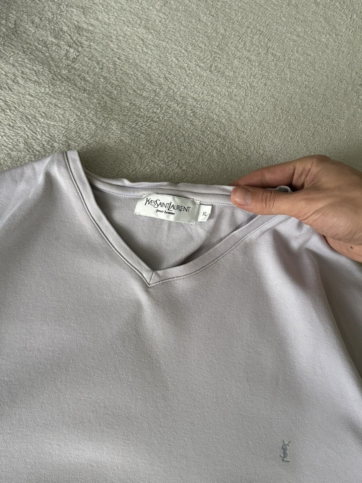 Yves Saint Laurent Vintage YSL Yves Saint Laurent sweatshirt Size US XL / EU 56 / 4 - 4 Thumbnail