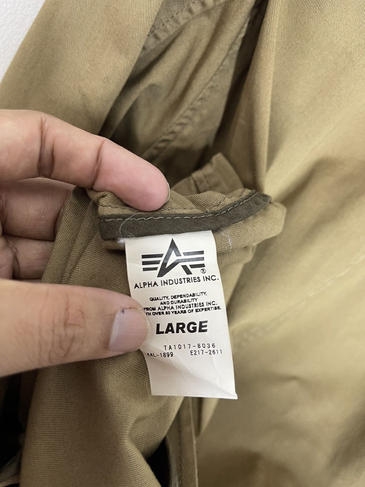 Alpha Industries × Vintage VINTAGE ALPHA INDUSTRIES STREETWEAR JACKET Size US L / EU 52-54 / 3 - 6 Thumbnail