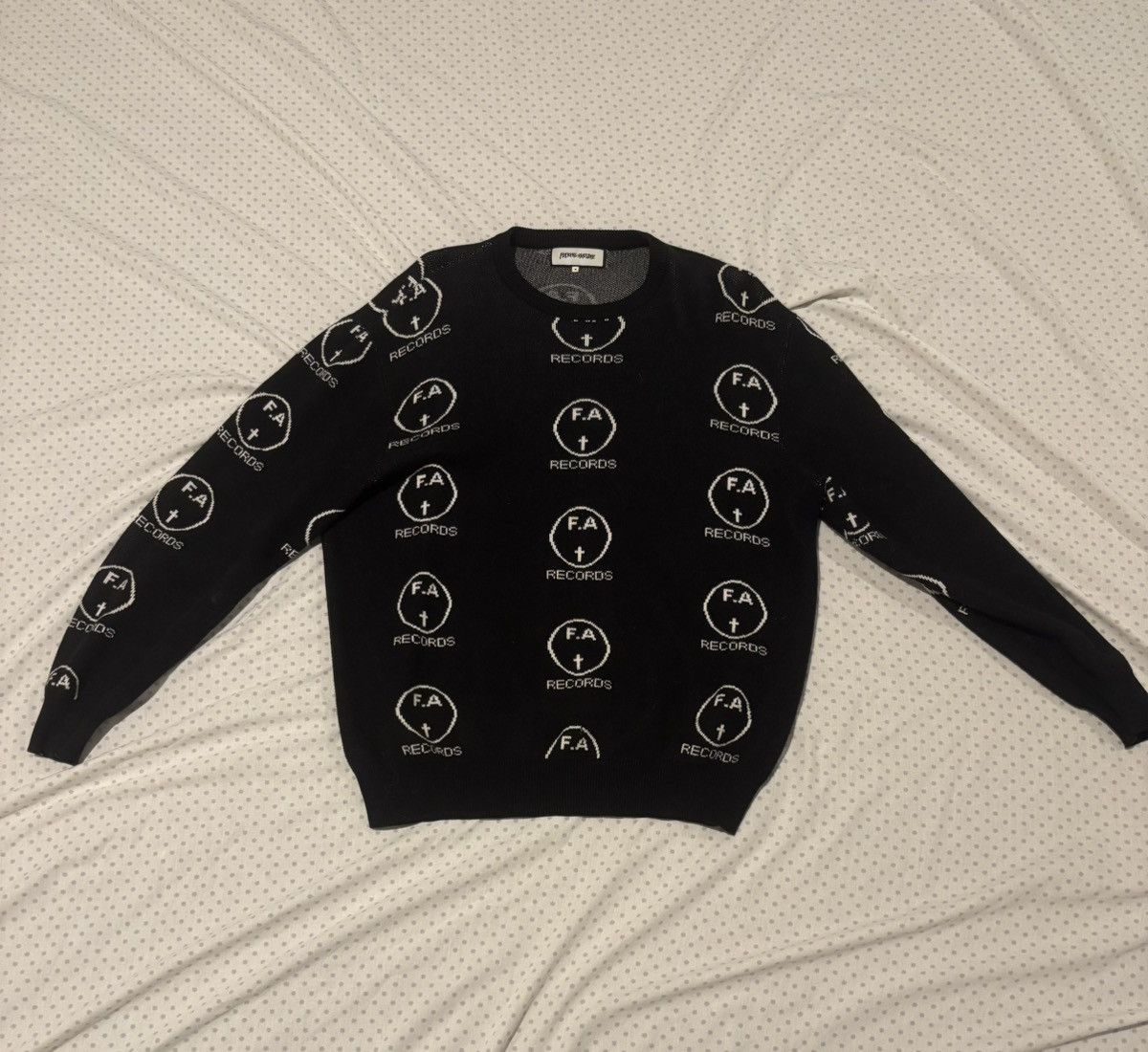 Fucking Awesome FA Stretched Stamp Logo Cardigan | Grailed