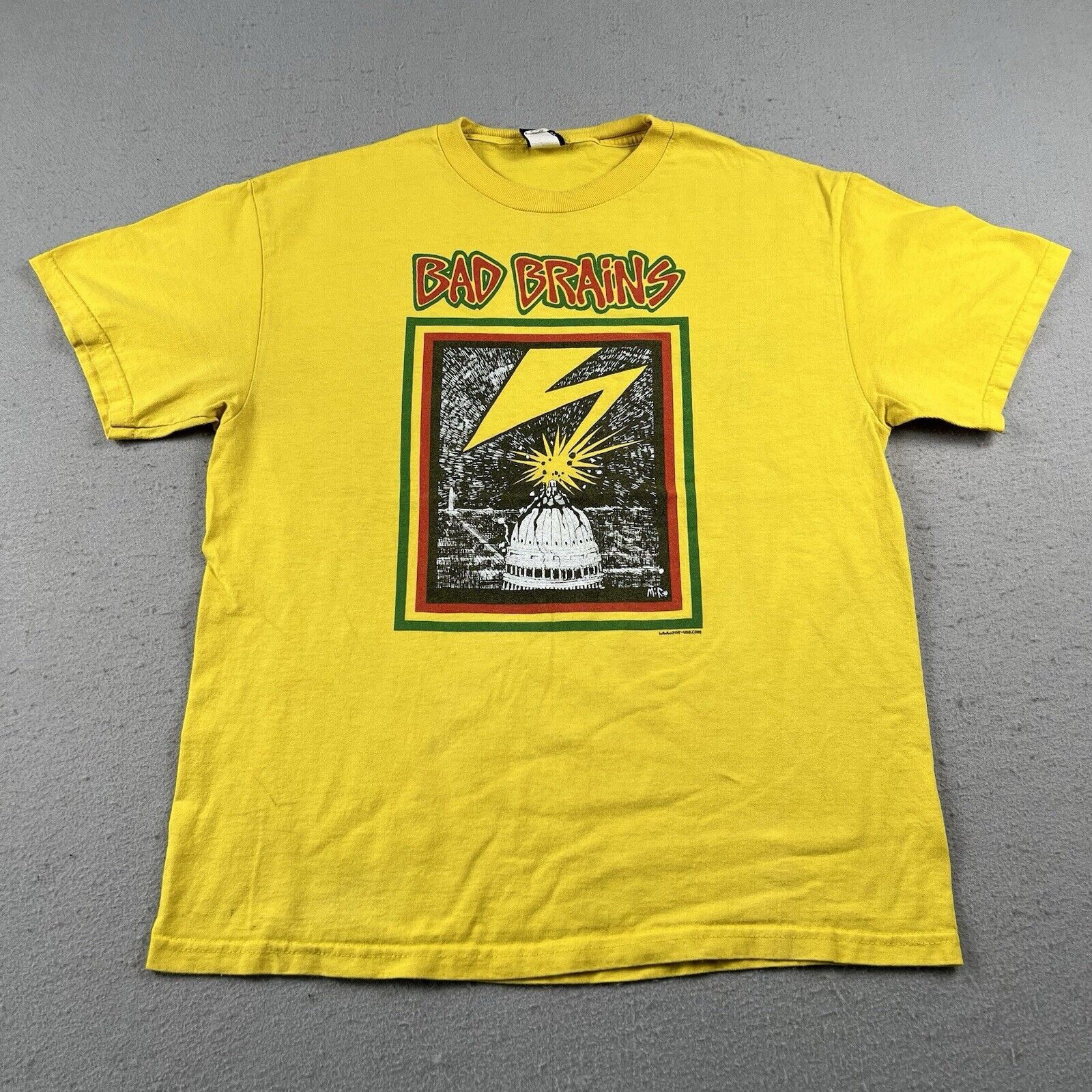 Band Tees 2006 Bad Brains Last Days On The Bowery Shirt CBGB & OMFUG Size US L / EU 52-54 / 3 - 9 Thumbnail