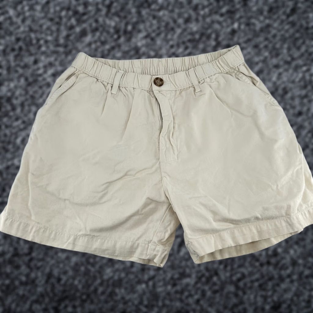 Chubbies Chubbies Chino Shorts Beige Women's Large Cotton Stretch Slash Pockets Casual Summer Size 36" / US 14 / IT 50 - 1 Thumbnail