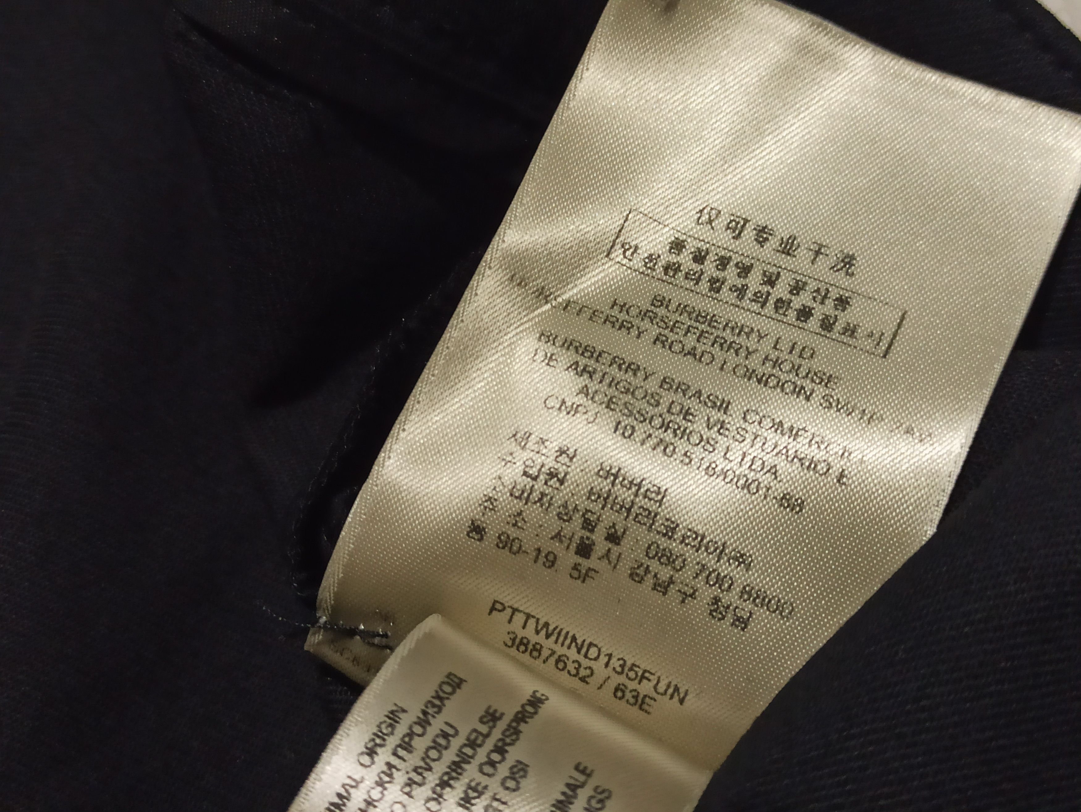 Burberry Burberry Black Wool Regular Fit Pants Size 38" / US 16 / IT 52 - 6 Thumbnail