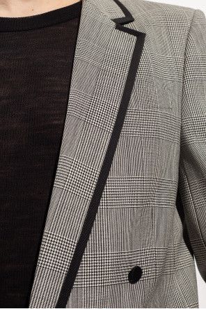 Saint Laurent Paris o1bcso1str1024 Long Double Breasted Jacket in Grey Size US XS / EU 42 / 0 - 5 Thumbnail
