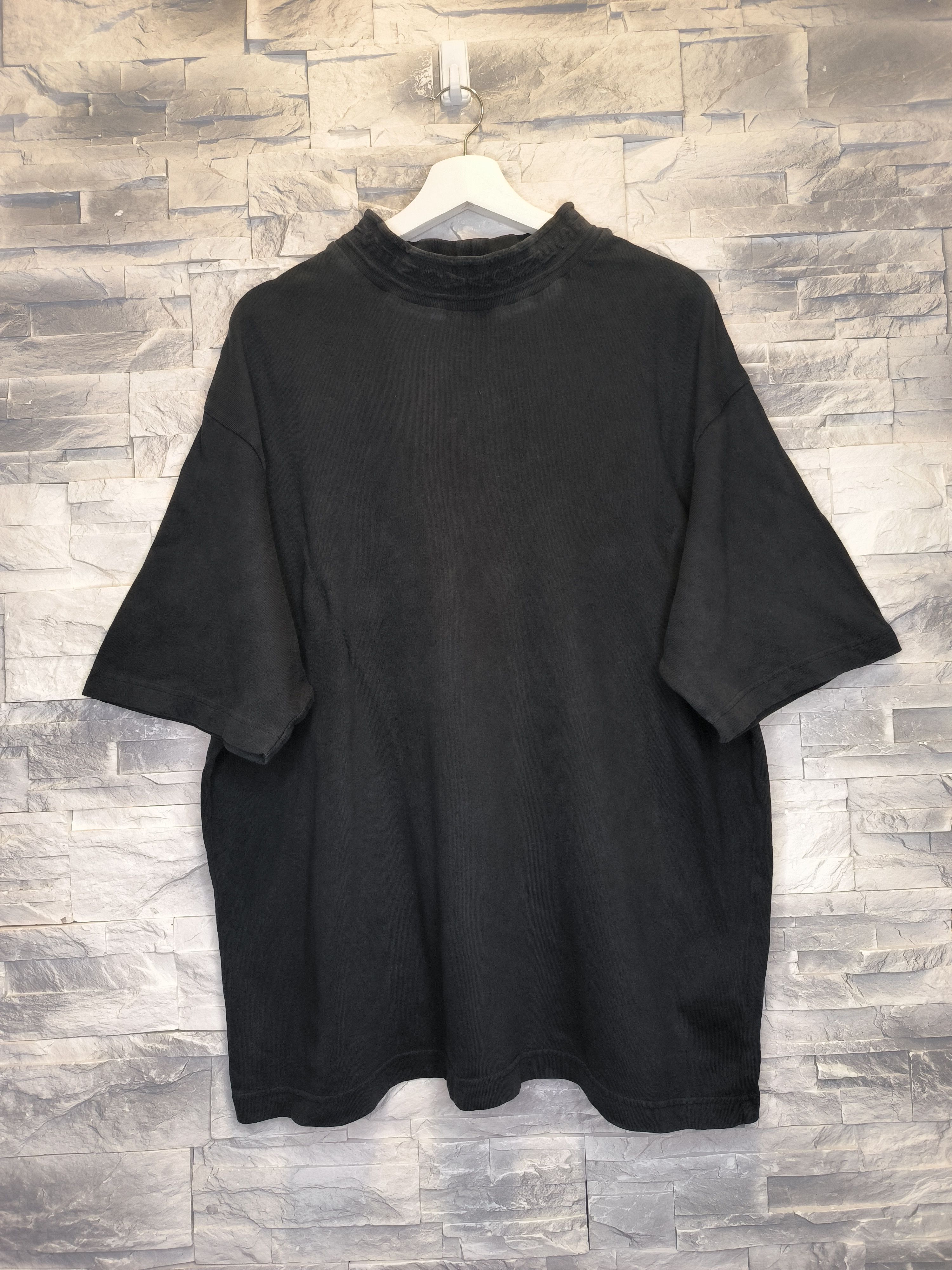Acne Studios Acne Studios Flogho T-Shirt Oversize Tee Black Size US M / EU 48-50 / 2 - 1 Thumbnail