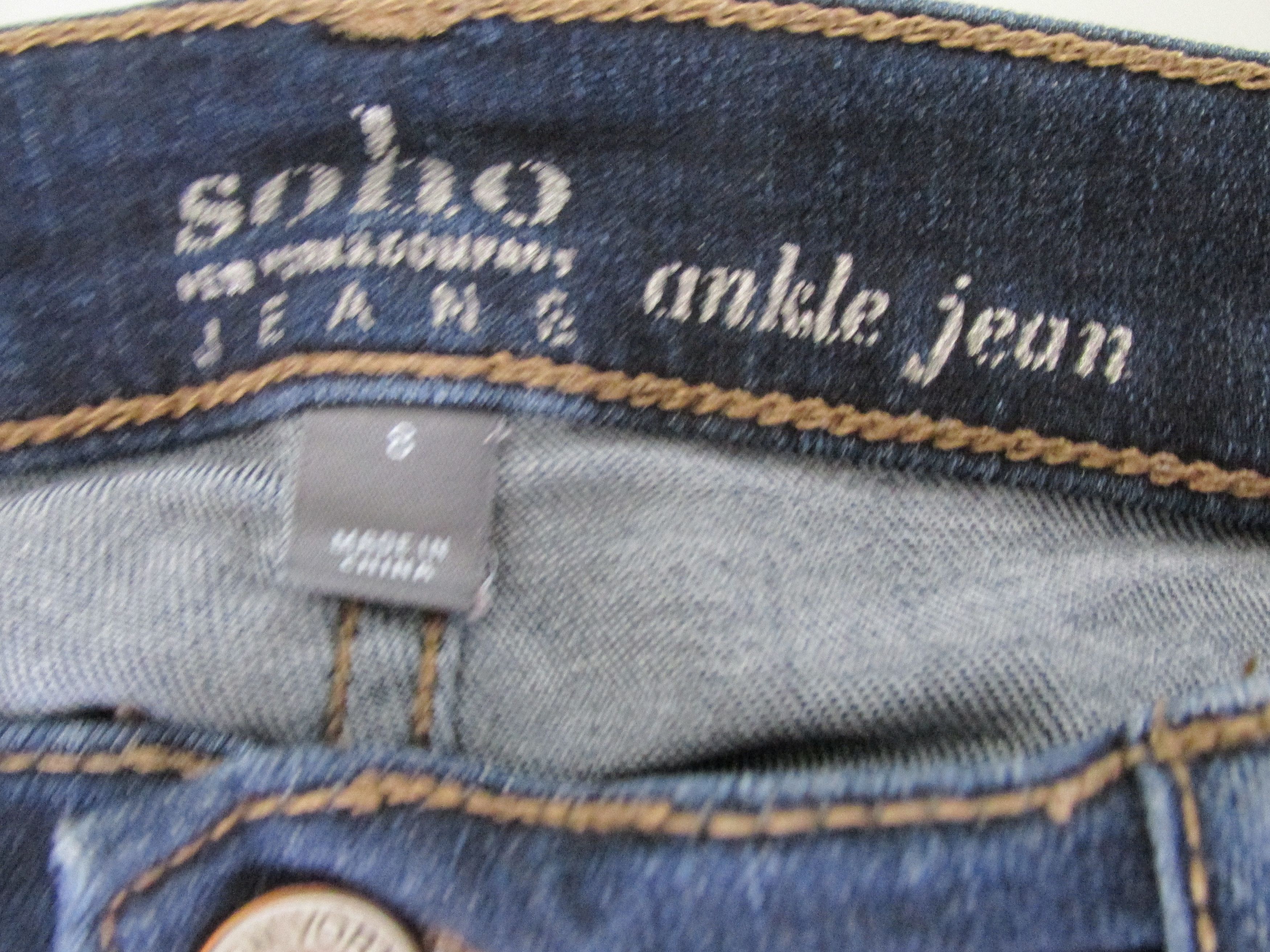 Other N.Y. & Co Women's Soho Ankle Jeans Size 8 Size 30" / US 8 / IT 44 - 2 Thumbnail
