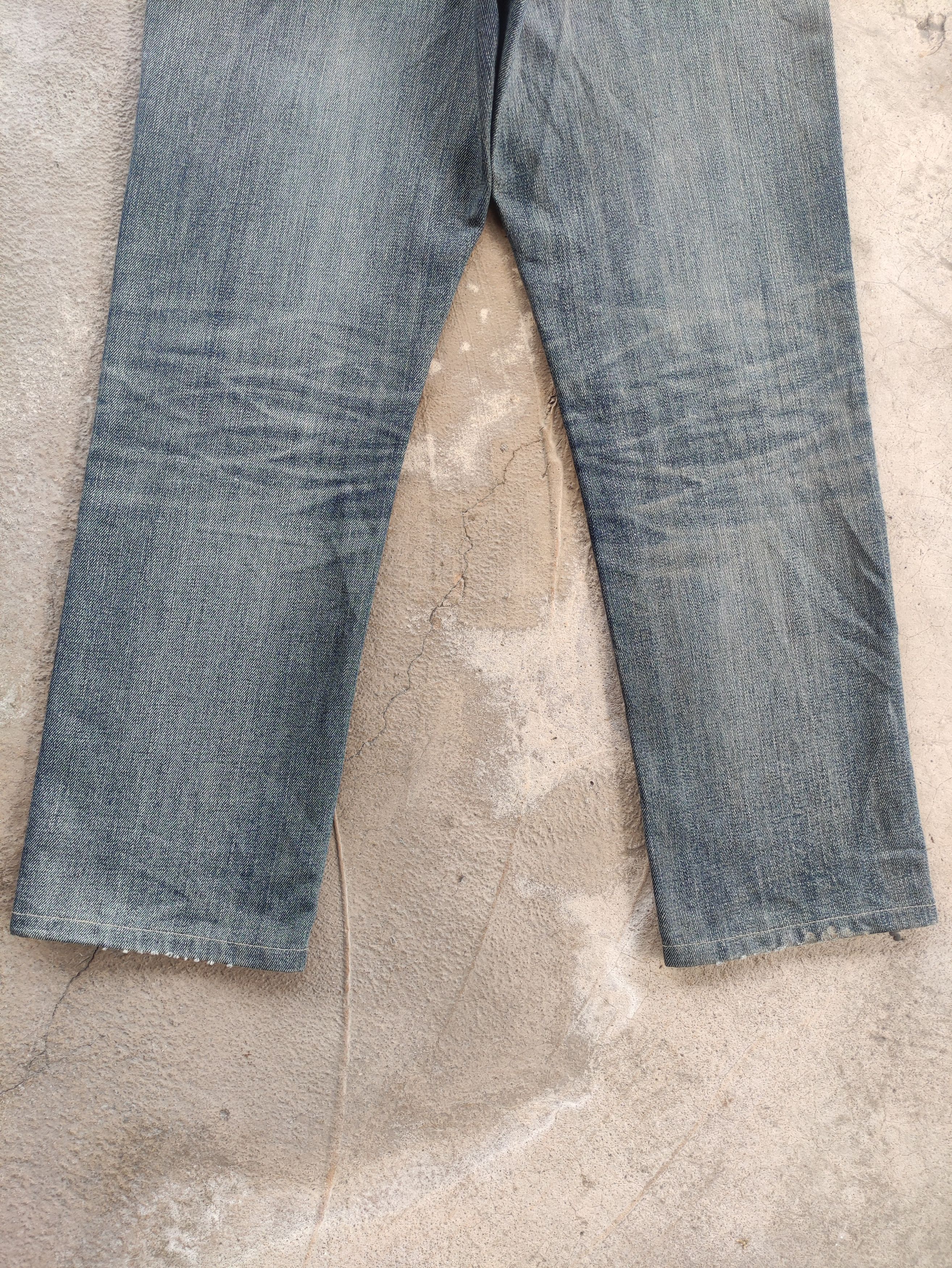 Japanese Brand Vintage Japanese Jean Distressed Faded Denim Pants Size US 31 - 10 Thumbnail