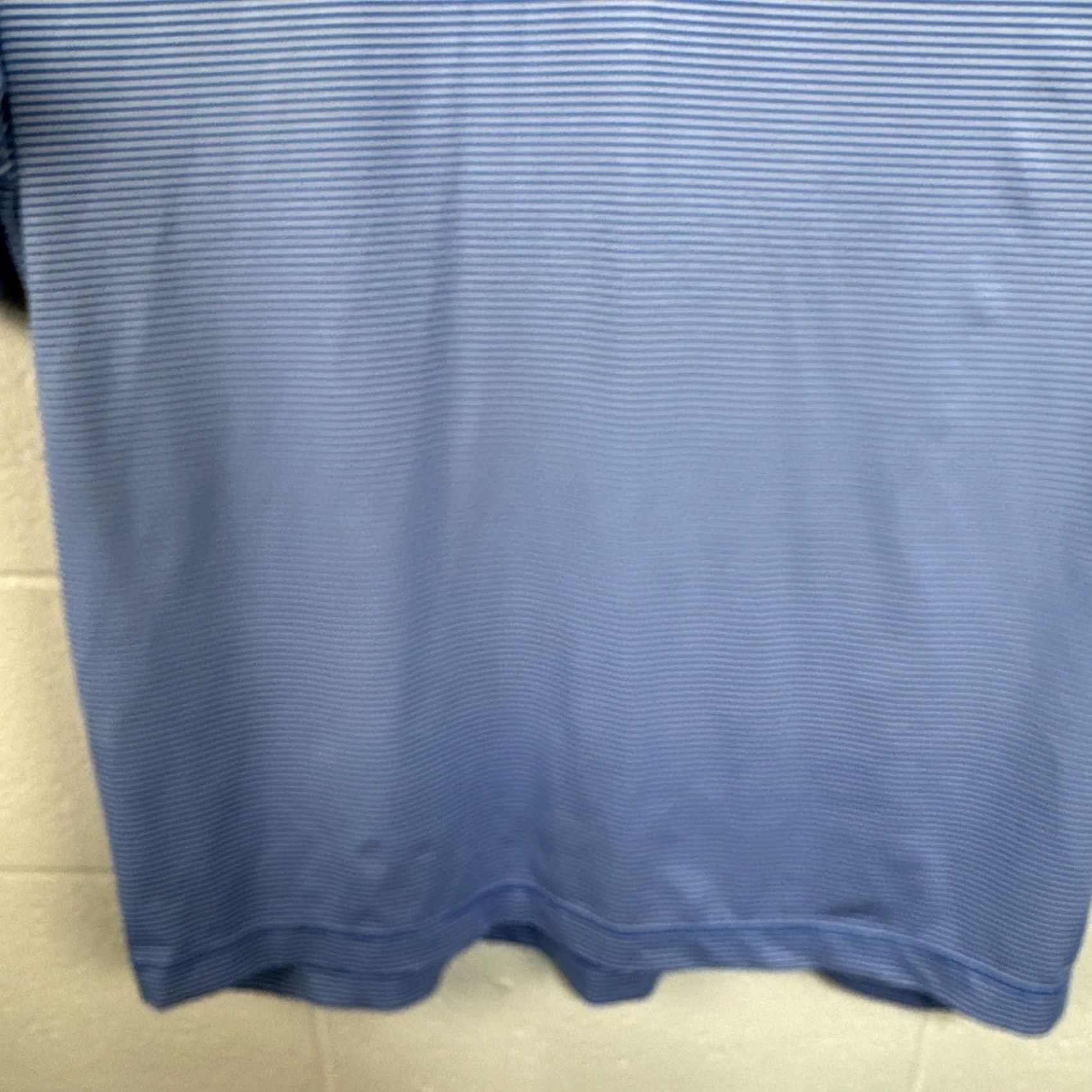 Footjoy FootJoy Polo Shirt Striped Short Sleeve Blue FJ Golf Shirt XL Men’s Regular Size Size US XL / EU 56 / 4 - 7 Thumbnail