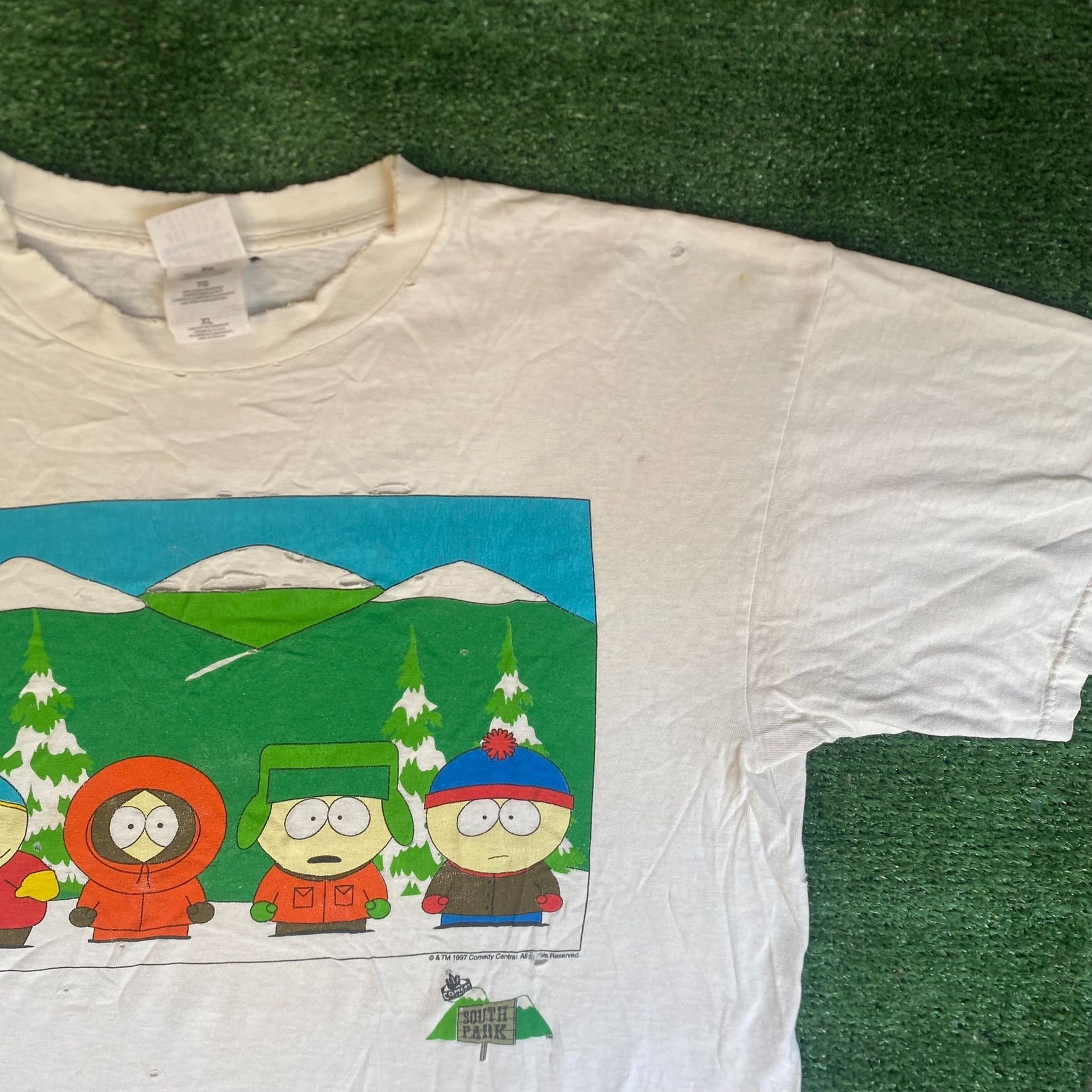 Gildan Vintage Y2K South Park Shirt Adult Swim Cartoon Tee Size US XL / EU 56 / 4 - 2 Thumbnail