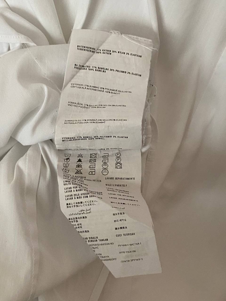 Prada 🤍PRADA Shirt stretch Button Up Long Sleeve Top White Size US M / EU 48-50 / 2 - 9 Thumbnail