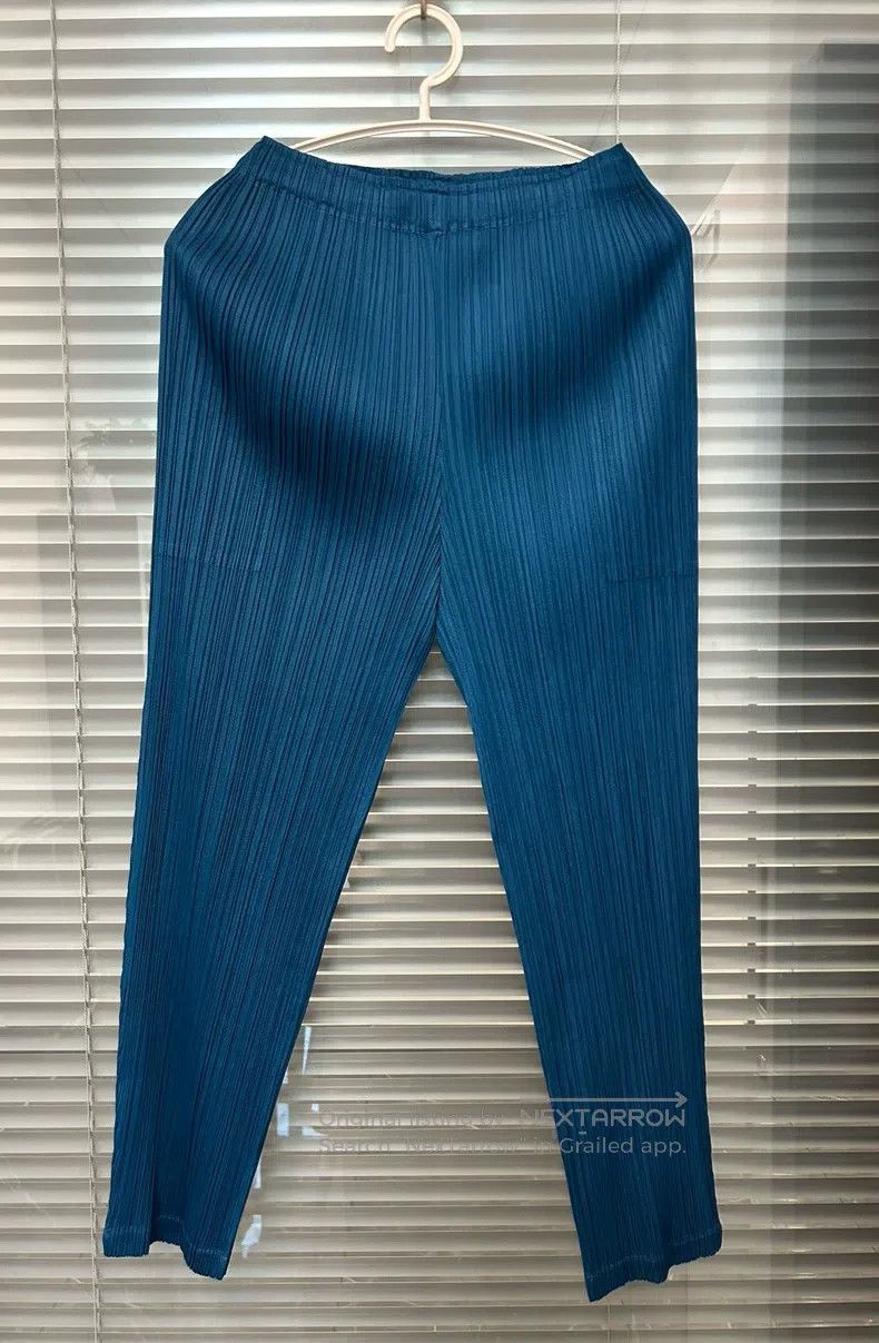 Issey Miyake Issey Miyake size:3 Pleated Women's Pants Size 22" - 1 Thumbnail