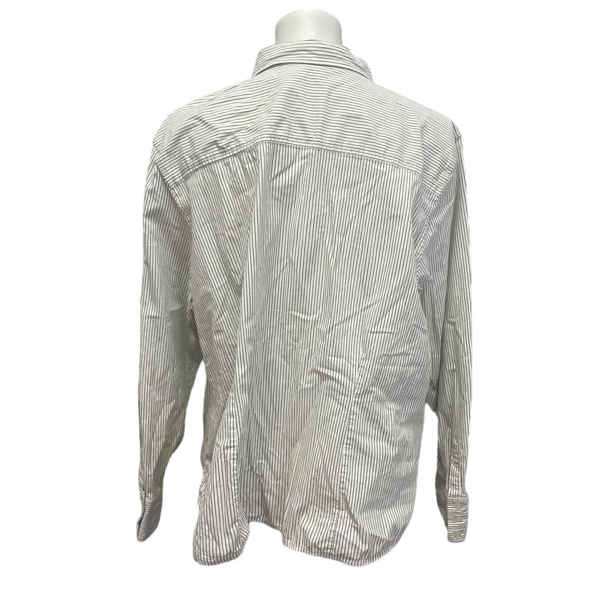 Izod Izod Womens Plus Size 2X Button Down Collared Shirt Size XXL / US 16-18 / IT 52-54 - 4 Thumbnail