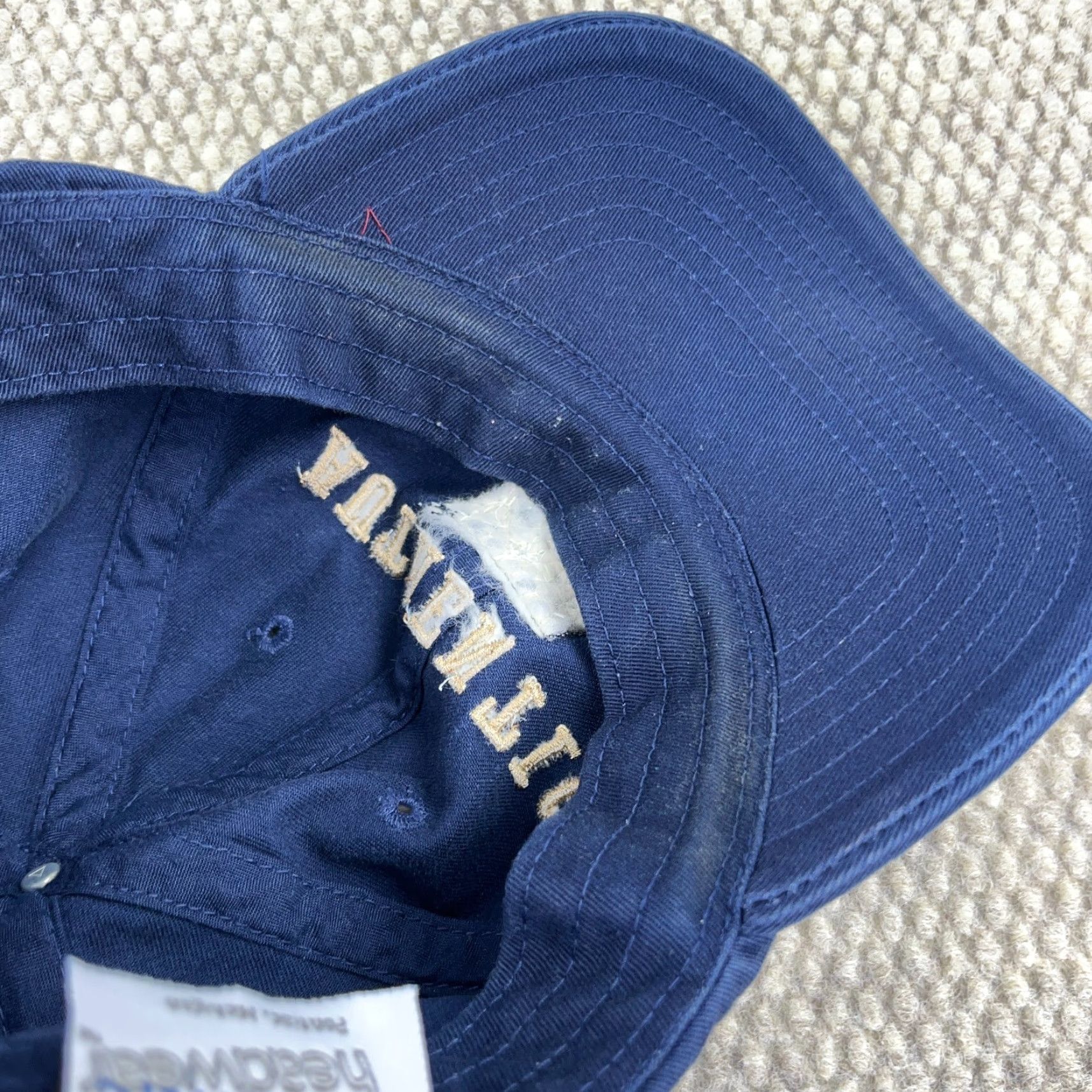 Vintage VINTAGE Pepsi Cola Hat Cap Strap Back Blue Dad Twill Retro Adult Adjustable Size ONE SIZE - 5 Thumbnail