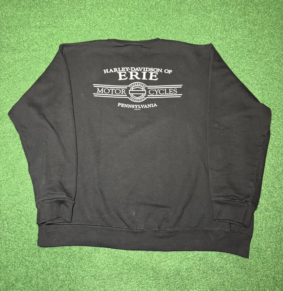 Harley Davidson Y2K Harley Davidson XL Motorcycle Biker Crewneck Sweatshirt Size US XL / EU 56 / 4 - 3 Thumbnail
