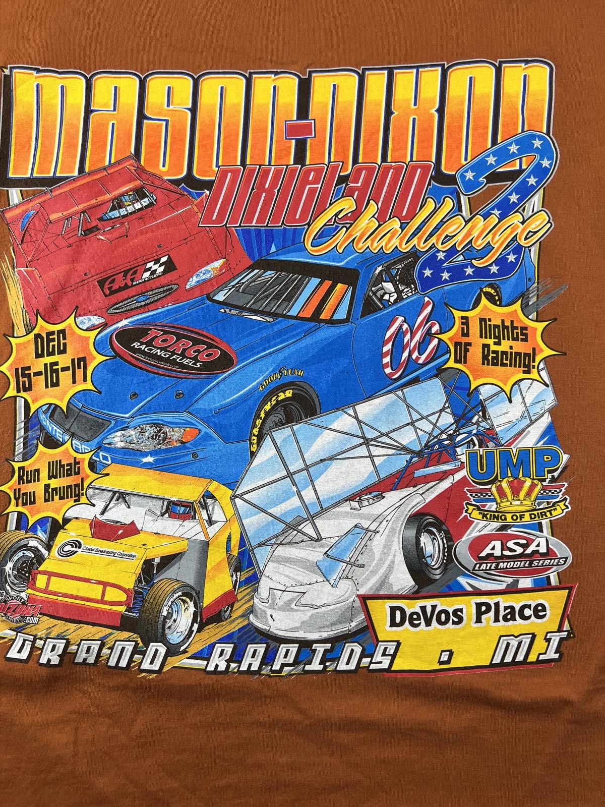 Gildan Mason-Dixon Dixie 200 Challenge Racing T-Shirt 3XL Size US XXL / EU 58 / 5 - 2 Thumbnail