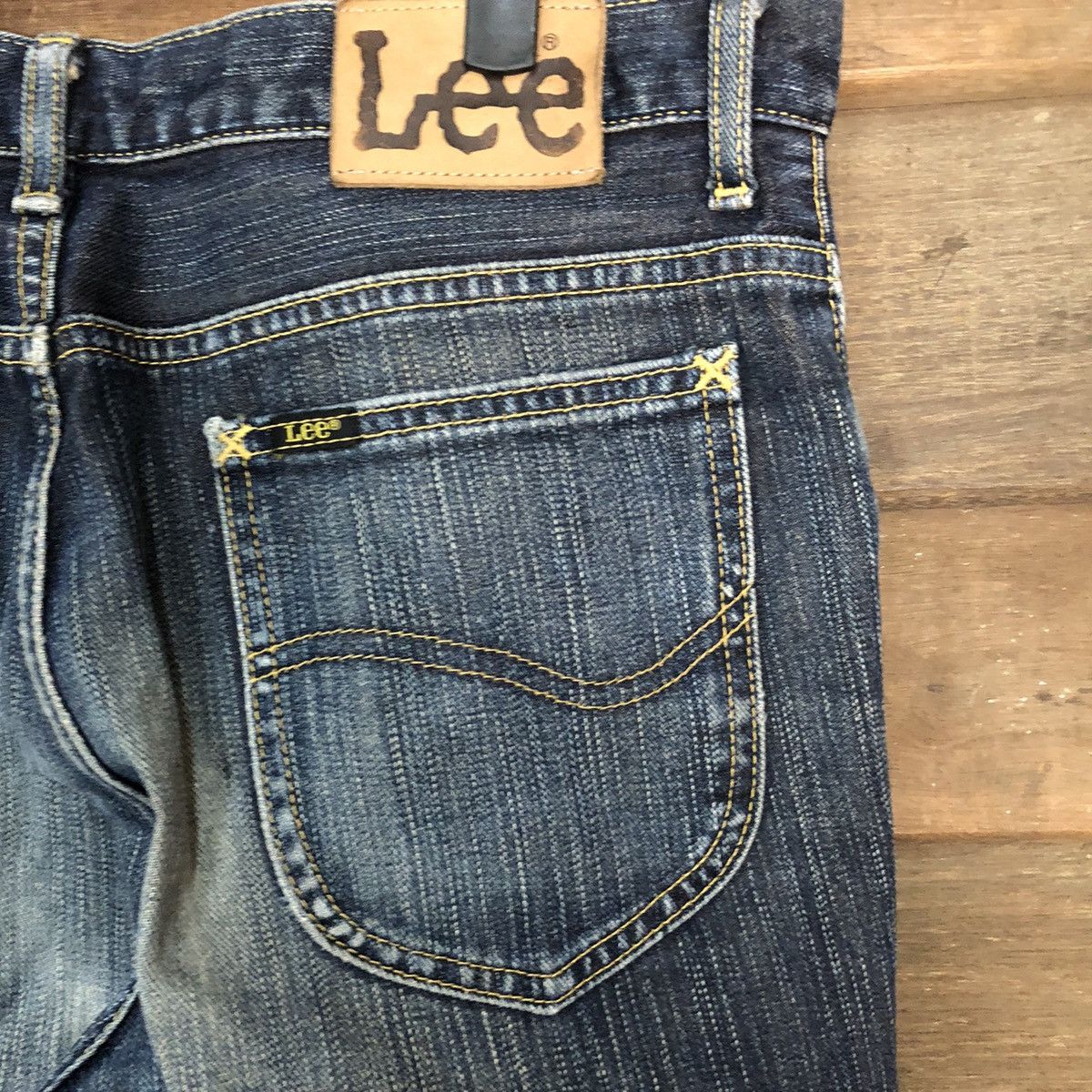 Lee Lee Riders Blue Denim vintage Pants #7308 Size 32" / US 10 / IT 46 - 16 Thumbnail