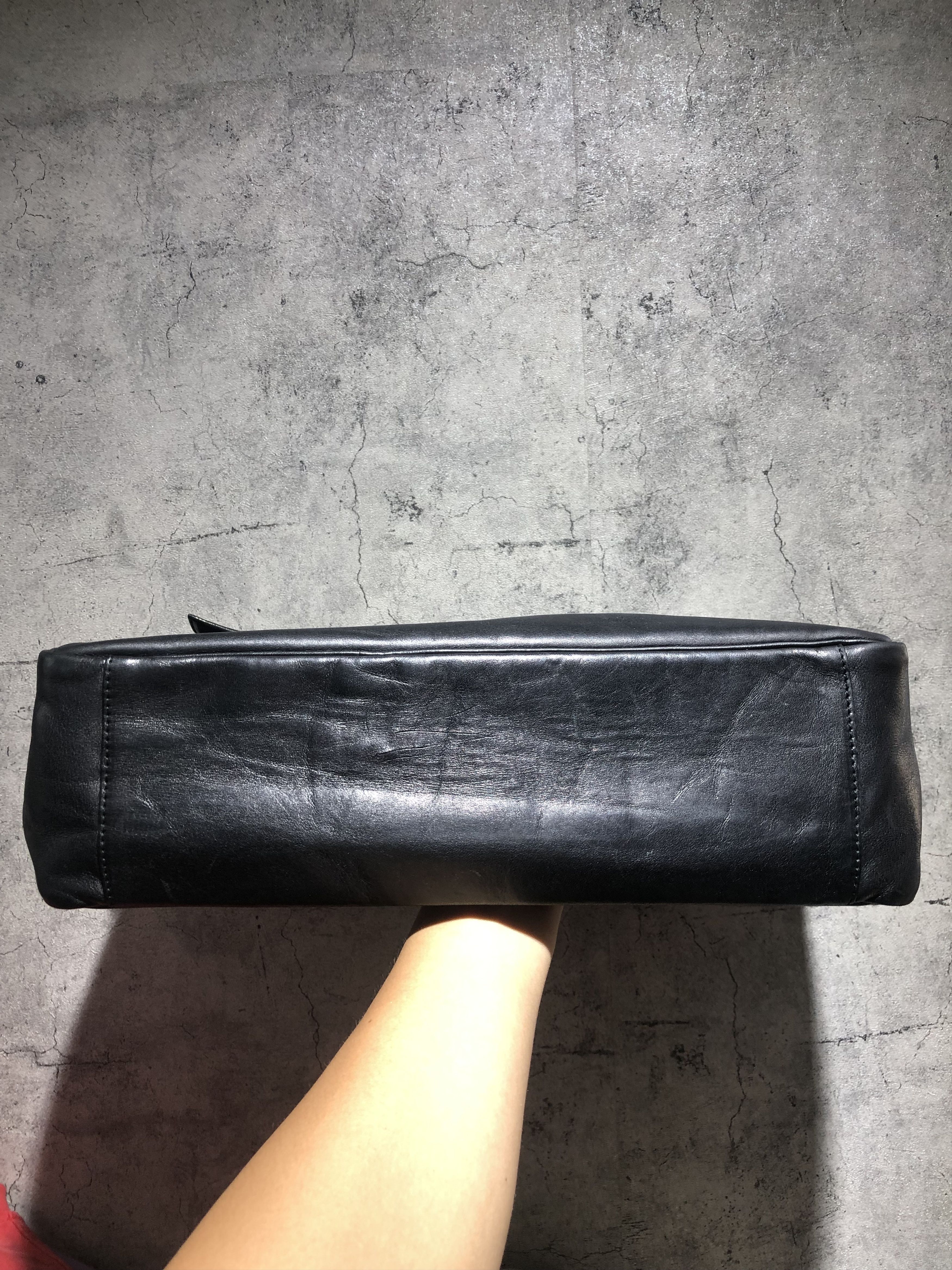 Issey Miyake Vintage iM Product by Miyake Design Studio Leather Briefcase Size ONE SIZE - 8 Thumbnail