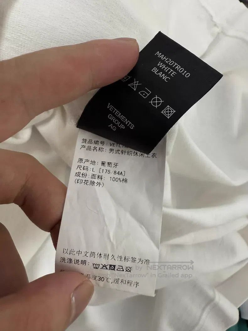 Vetements VETEMENTS Flame Long Sleeve - Flame Chili Oil White Long S Size US L / EU 52-54 / 3 - 8 Thumbnail