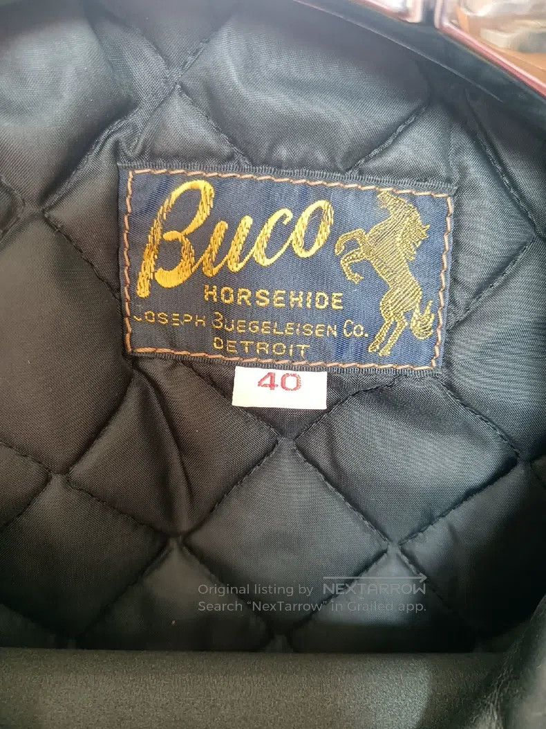 The Real McCoy's The Real McCoys Dark brown horsehide locomotive Size US XL / EU 56 / 4 - 2 Thumbnail