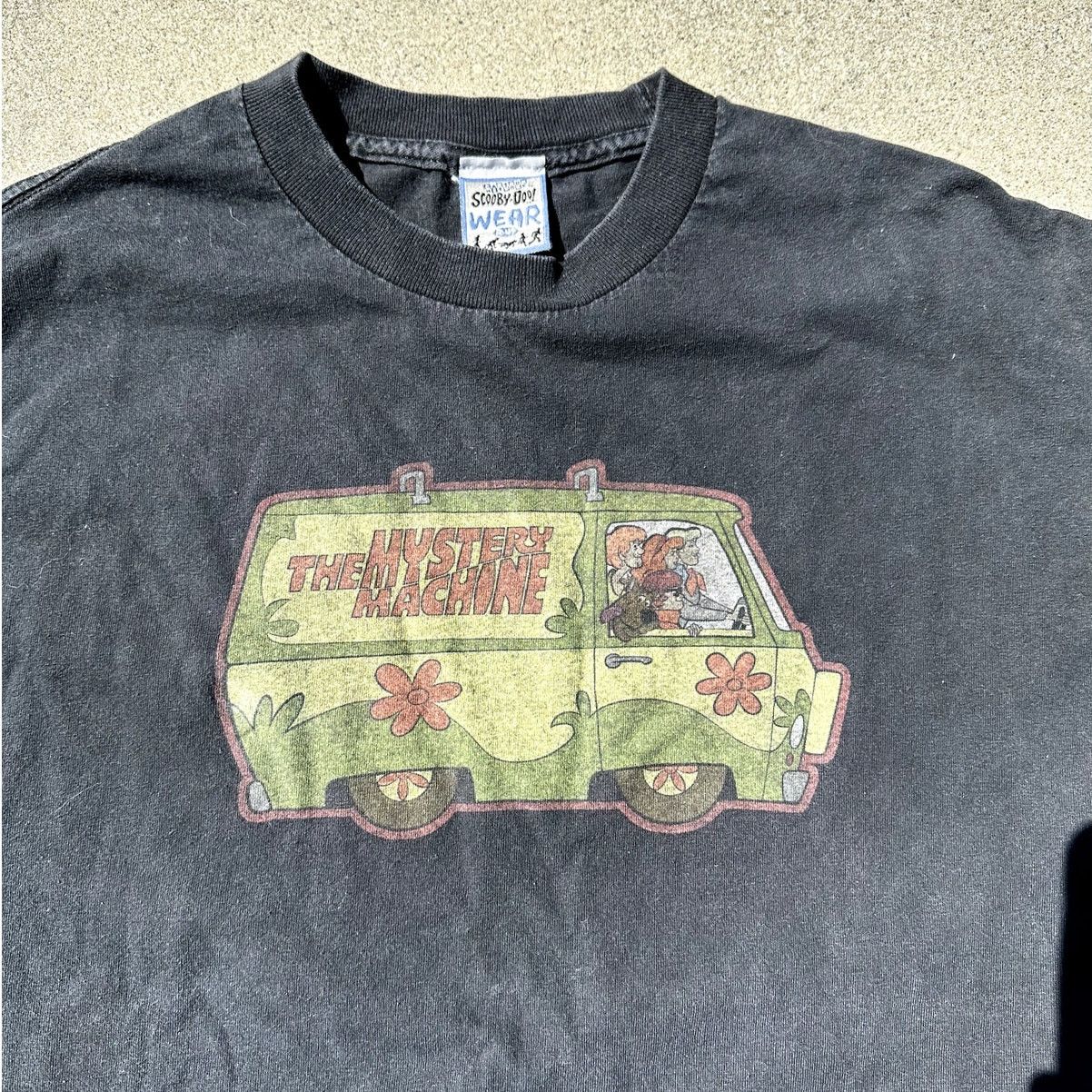 Vintage × Warner Bros 2000s Mystery Machine Scooby Doo Wear Shirt Size US L / EU 52-54 / 3 - 1 Thumbnail