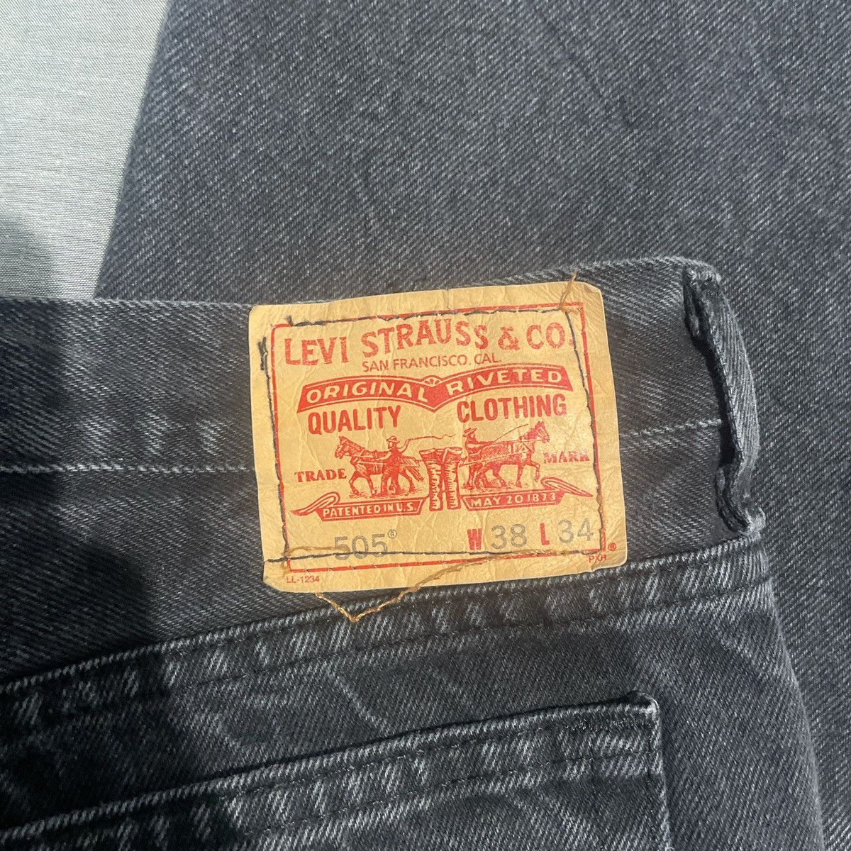 Levi's Black Levi’s 505 Size US 30 / EU 46 - 3 Thumbnail