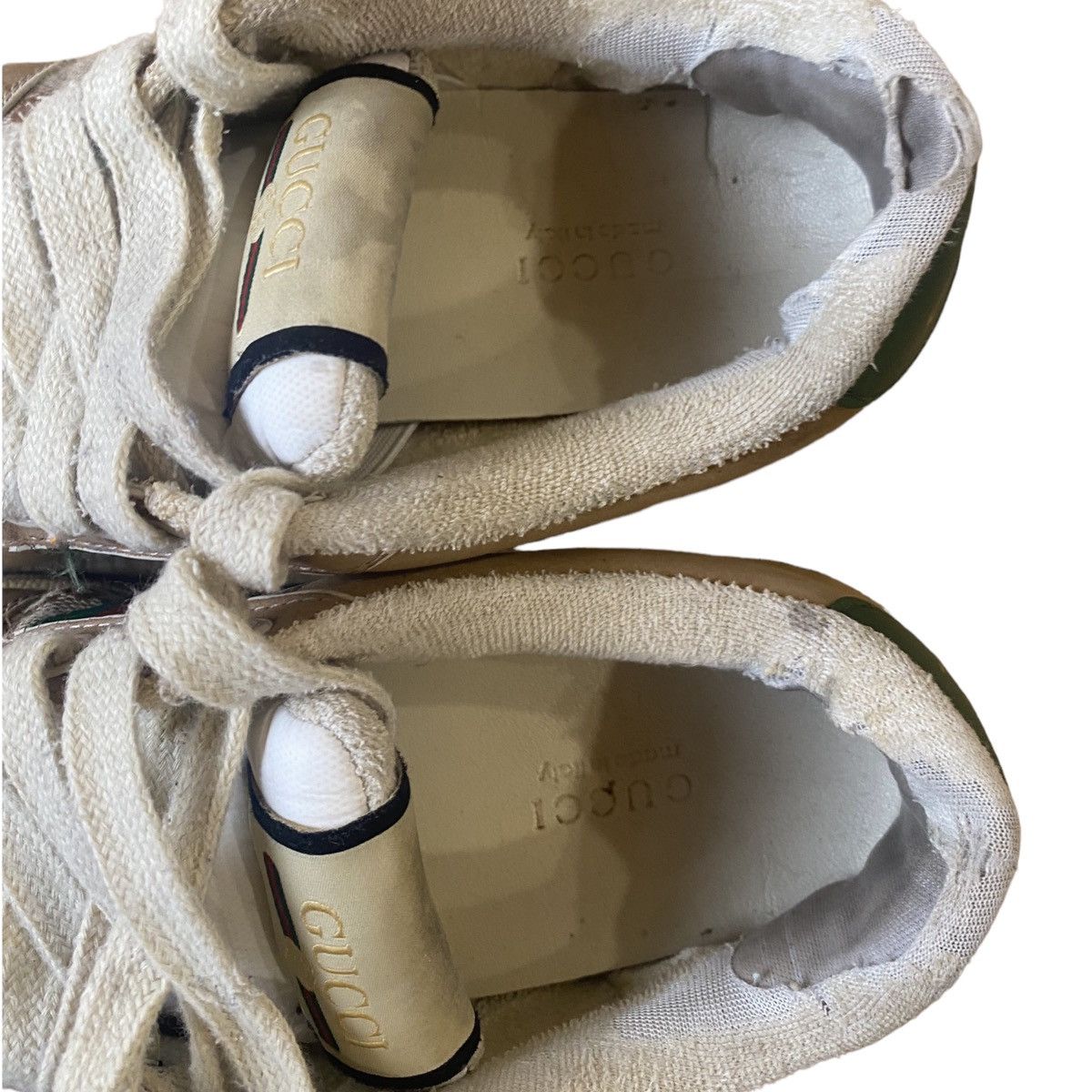 Gucci Gucci screener leather trainers 36 EUR Size US 5 / IT 35 - 8 Thumbnail