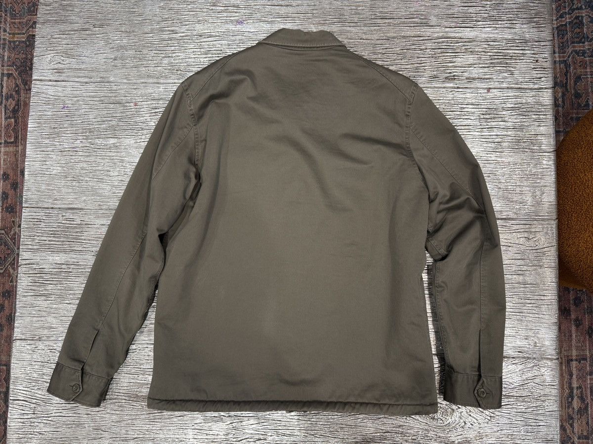 Allsaints Allsaints Fleece-Lined Cotton Overshirt Size US XL / EU 56 / 4 - 2 Thumbnail