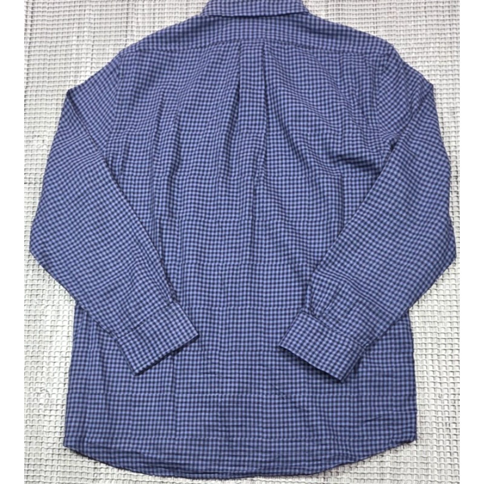 Brooks Brothers Brooks Brothers Slim Fit Blue Shirt Men 15.5-32 Button Up Gingham Check USA Made Dress Shirt Size US L / EU 52-54 / 3 - 5 Thumbnail