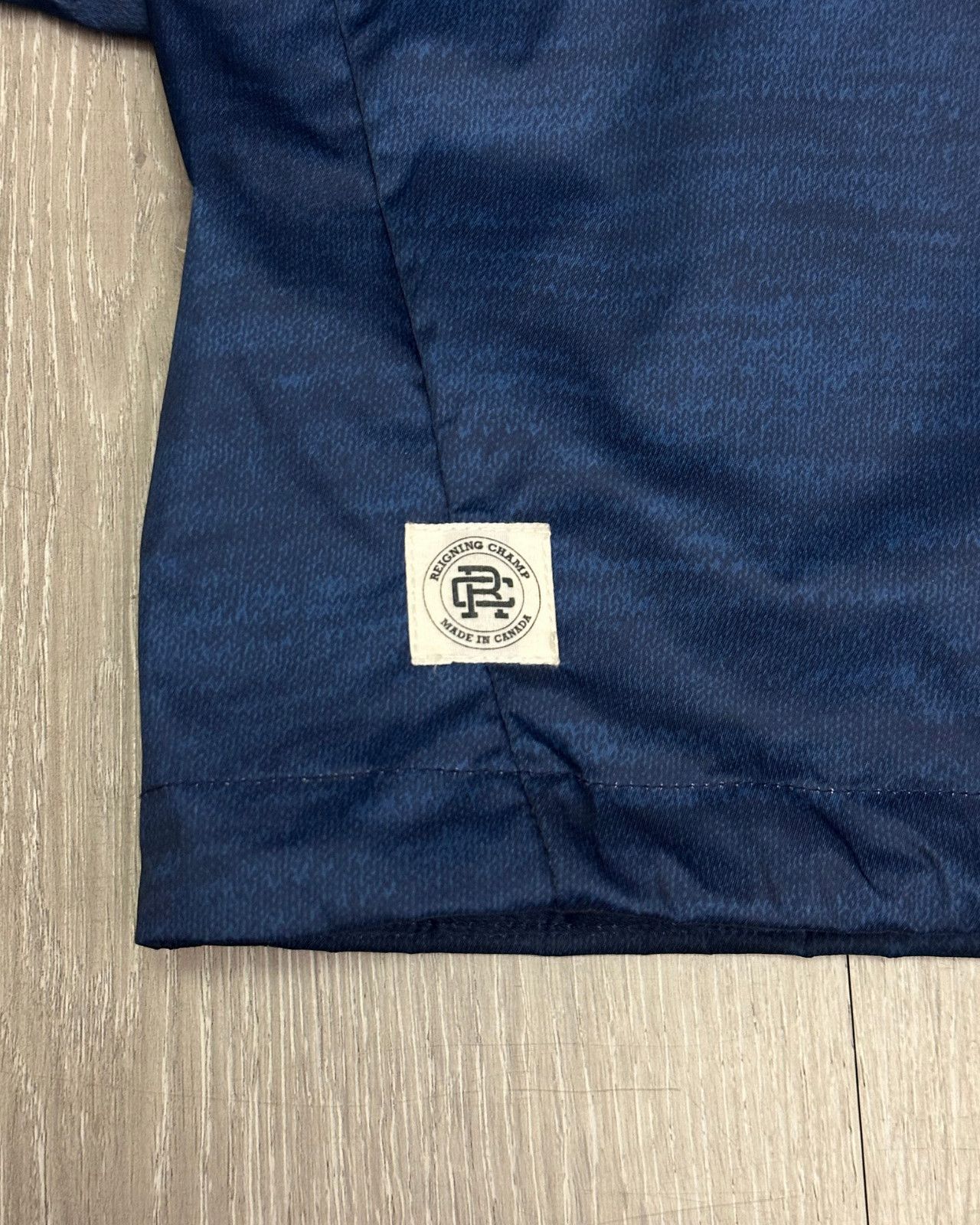 Reigning Champ Reigning Champ Blue Printed Windbreaker Jacket - Medium Size US M / EU 48-50 / 2 - 3 Thumbnail