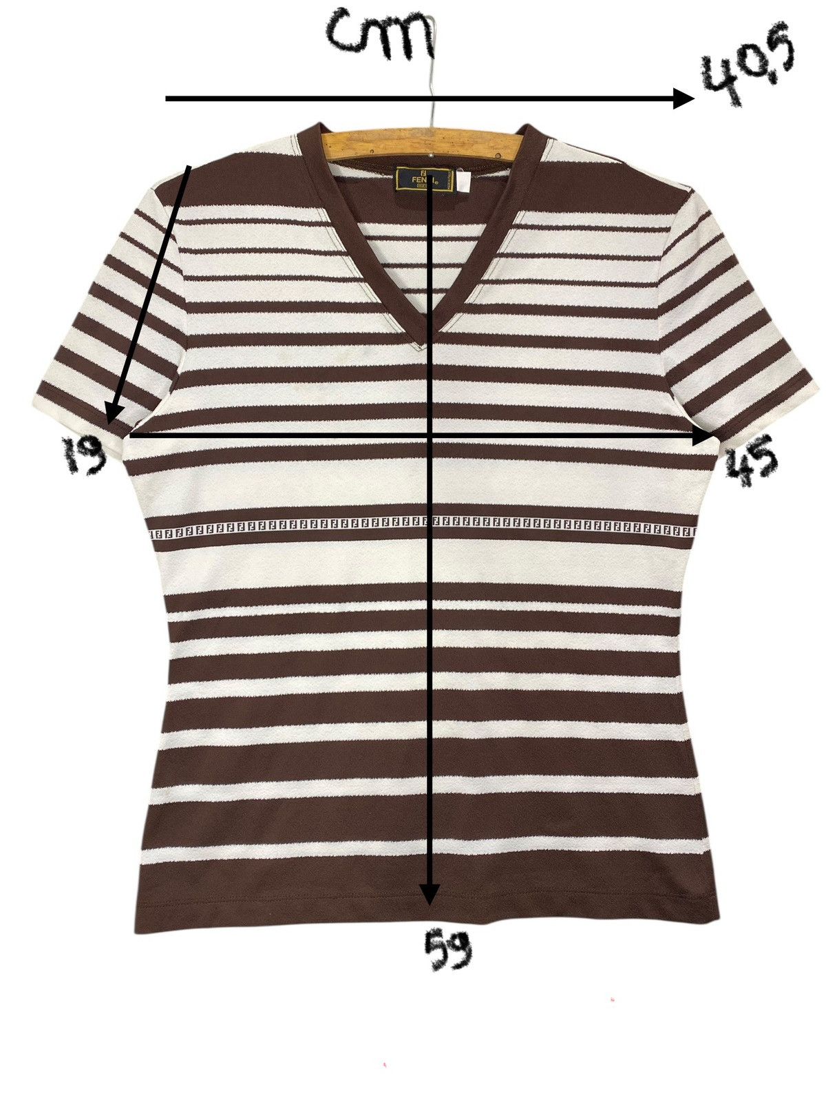 Fendi Tee shirt fendi vintage Size ONE SIZE - 13 Thumbnail
