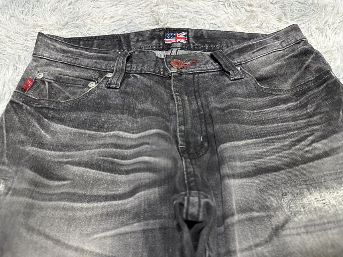 Number (N)ine 🔥Sick Y2K RPT Rupert Leather Patchwork Denim Distressed Size US 30 / EU 46 - 6 Thumbnail