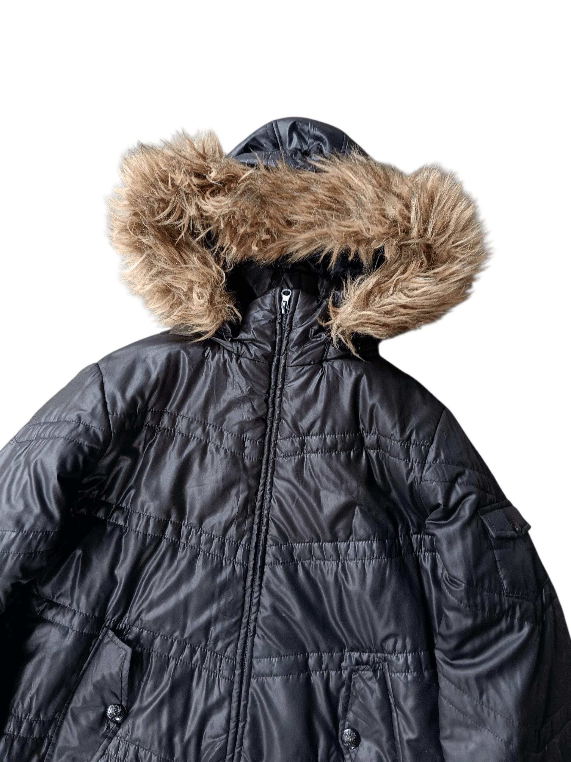 Japanese Brand Dew berry japanese fur hoodie jacket vkey style Size US L / EU 52-54 / 3 - 3 Thumbnail
