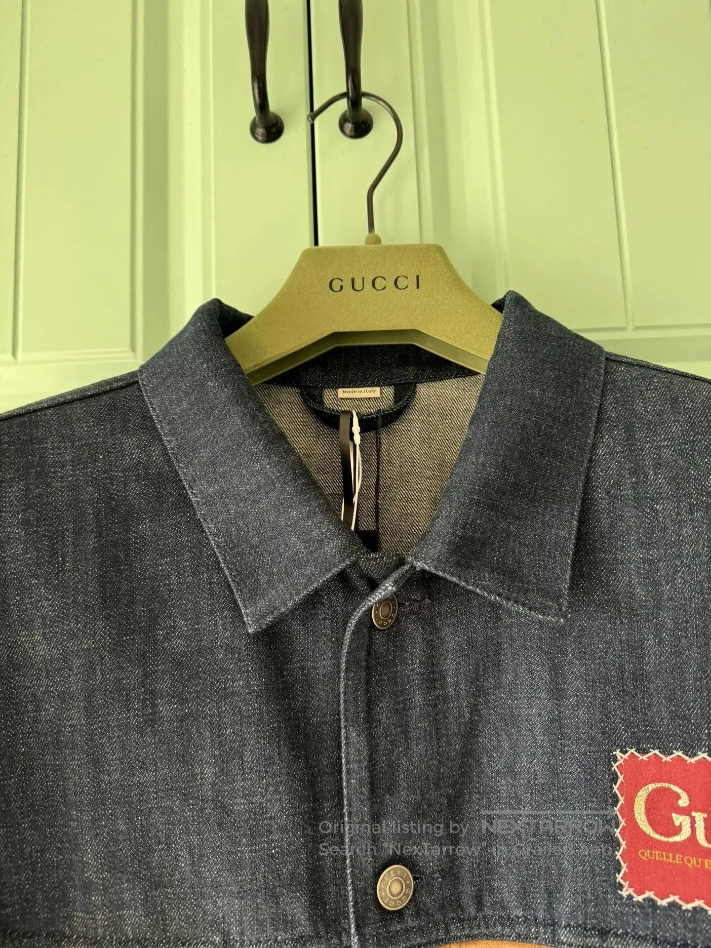 Gucci Gucci GG Denim Jacket, Size 50. Size US M / EU 48-50 / 2 - 9 Thumbnail