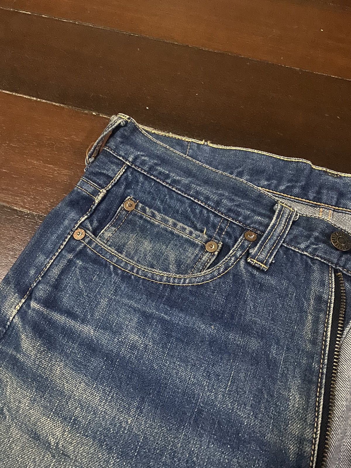 Sugar Cane AMAZING FIRE 🔥🔥 SUGAR CANE FLARE JEANS BOOT CUT Size US 32 / EU 48 - 16 Thumbnail