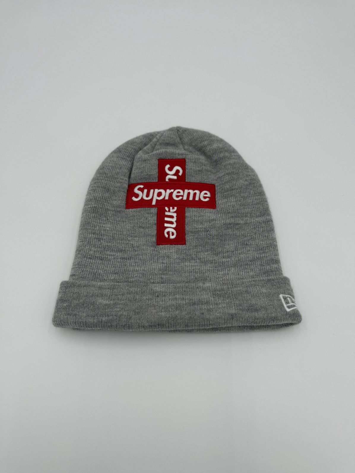 Supreme 2017 Supreme New Era Box Logo Beanie Japan Ice Blue | Grailed
