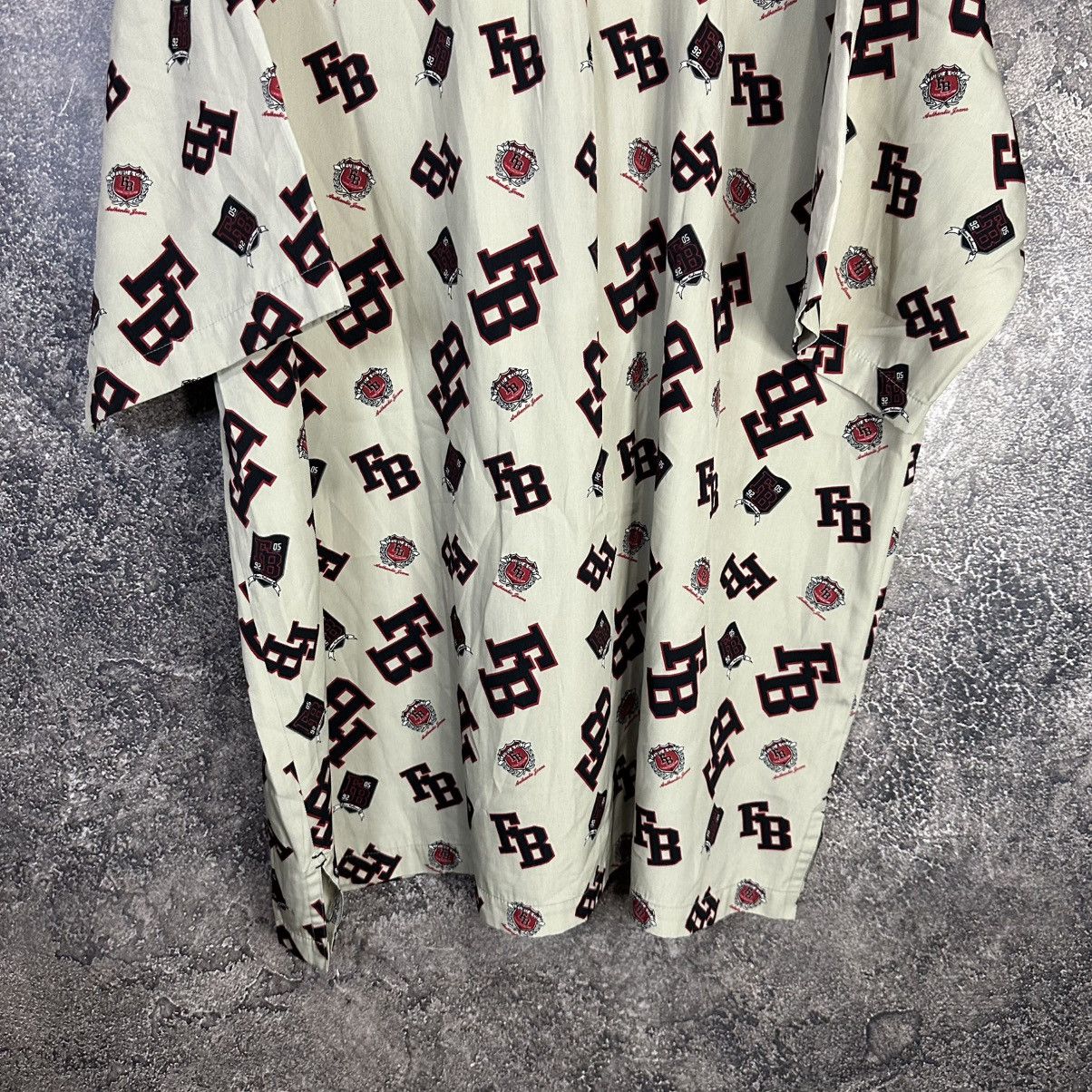 Fubu Vintage Rare Fubu Rap Monogram Shirt Size US XXL / EU 58 / 5 - 15 Thumbnail