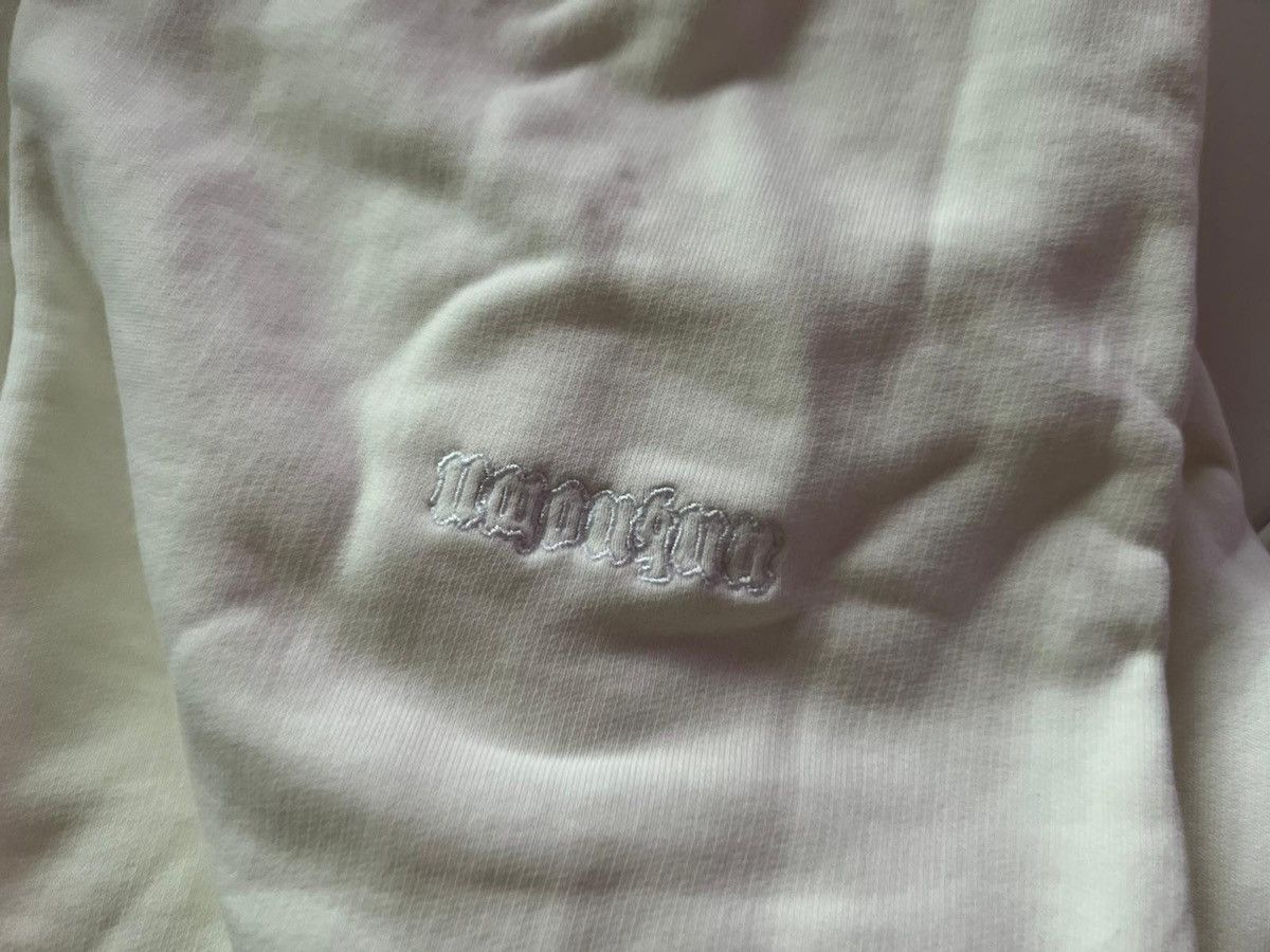 Unknown London White Arabic Rhinestone Joggers Size US 32 / EU 48 - 4 Thumbnail